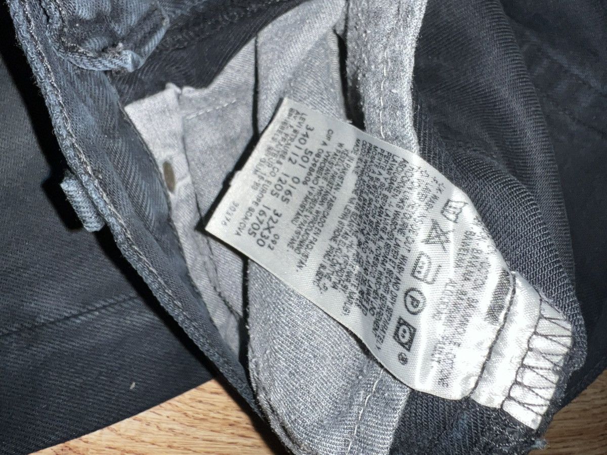 Levi's Vintage Clothing × Vintage Vintage Levis Strauss 501 black denim jeans 👖 Size US 32 / EU 48 - 15 Thumbnail