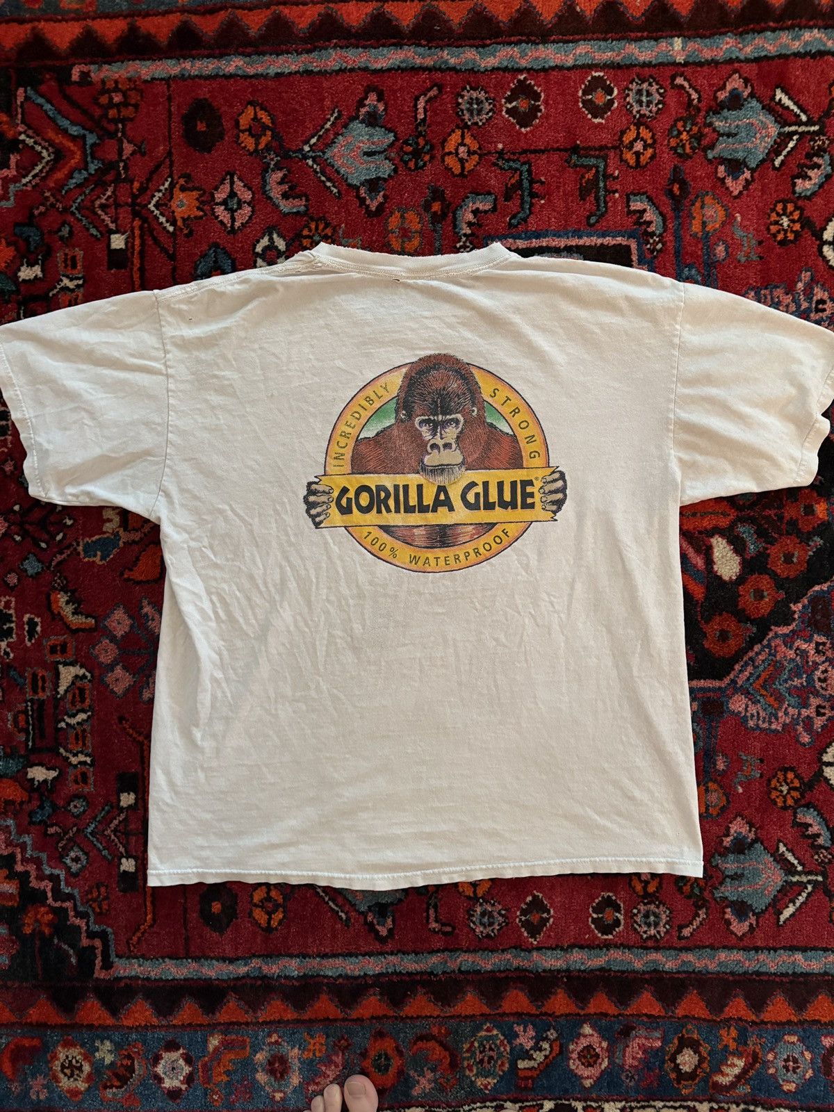 Vintage Vintage Distressed Gorilla Glue tee Size US XL / EU 56 / 4 - 1 Thumbnail