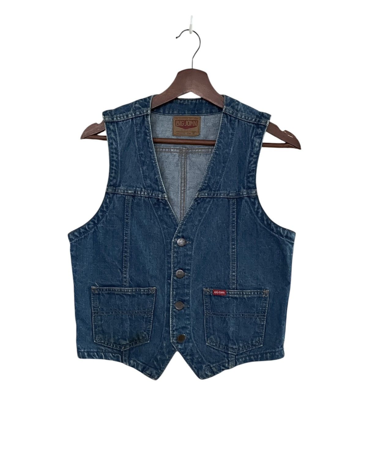 Vintage Brand Big John Denim Vest 1990s