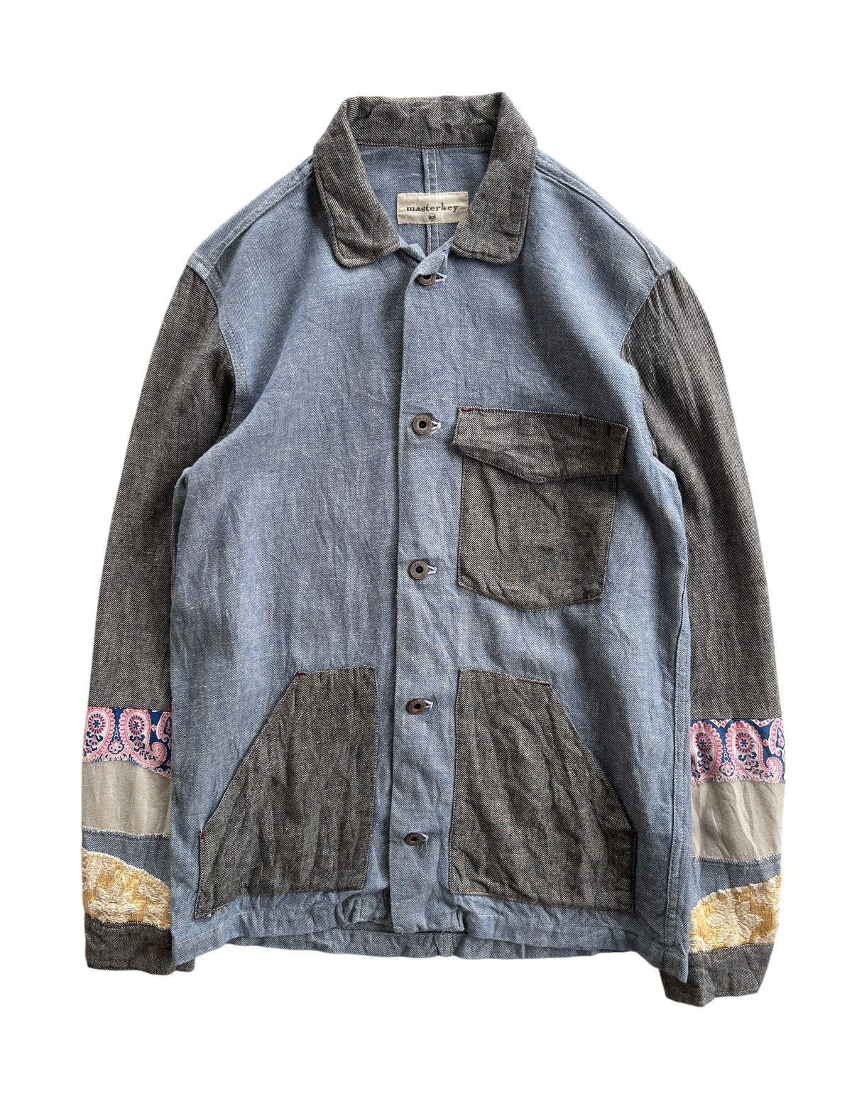 Japanese Brand Masterkey Japan Patchwork Inspire Kapital Jacket Size US S / EU 44-46 / 1 - 1 Thumbnail