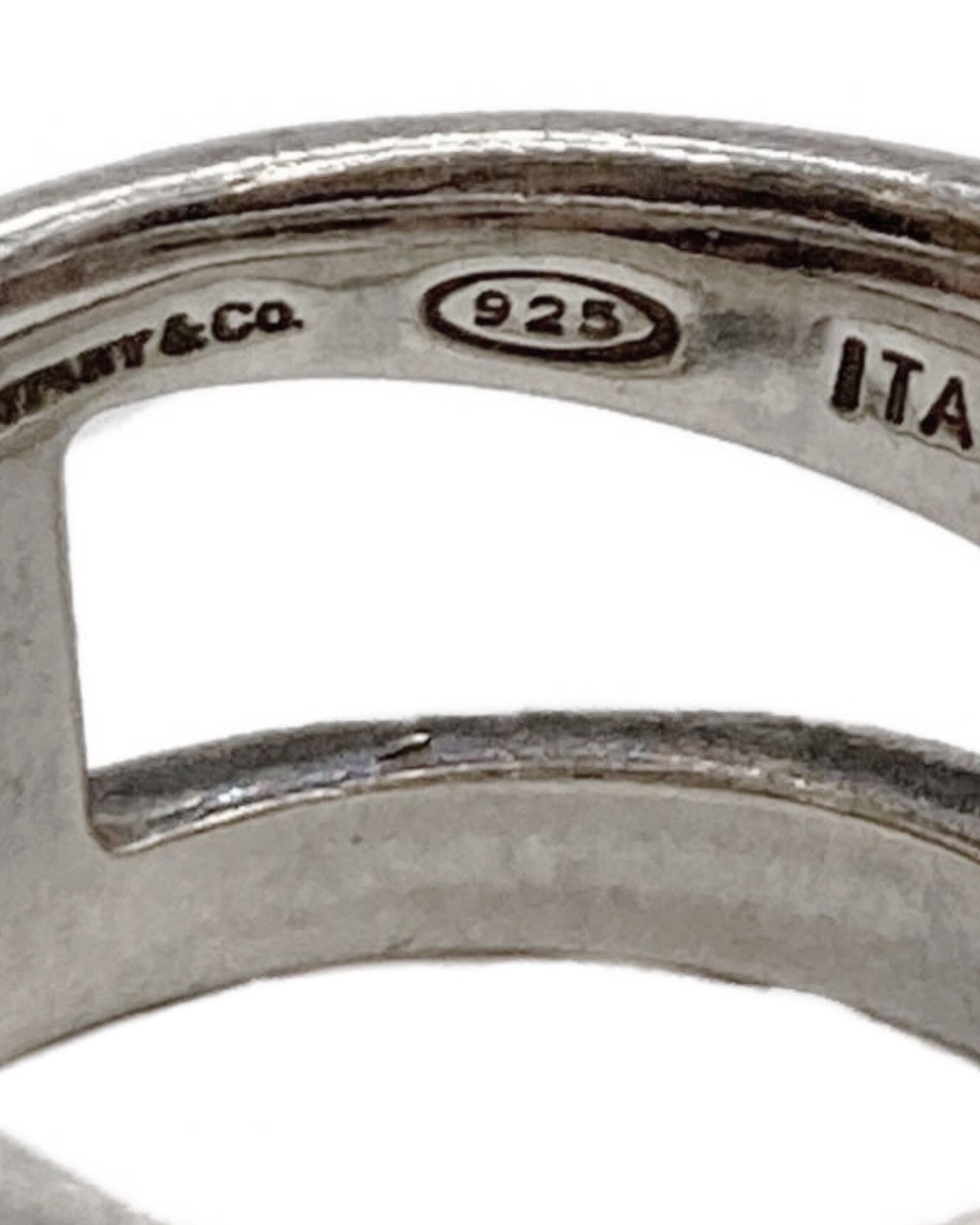 Tiffany & Co. 2000S TIFFANY & CO. VINTAGE 925 ITALY DOUBLE LOOP RING Size ONE SIZE - 5 Thumbnail