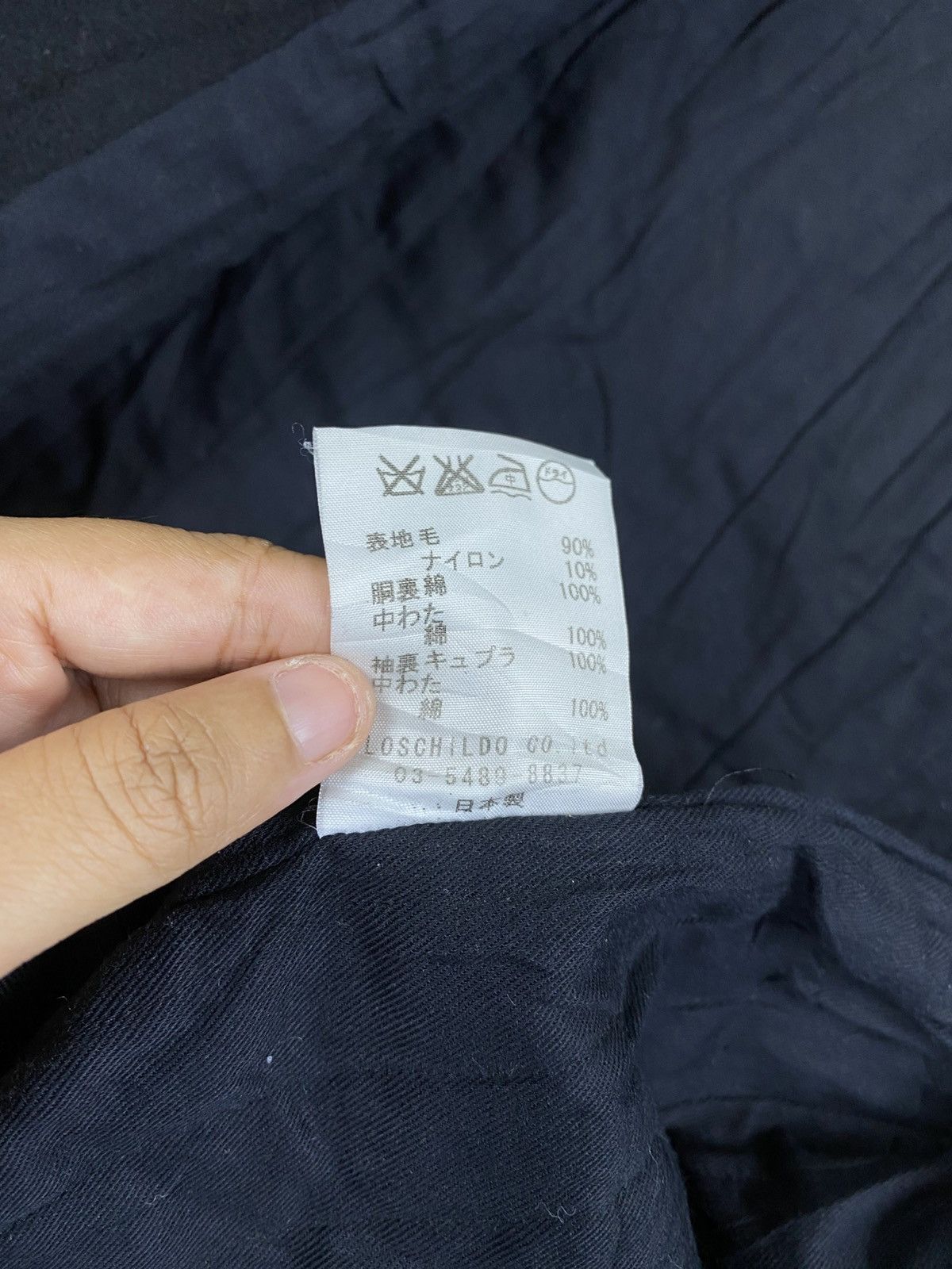 FACTOTUM Vintage Factotum Casual Black Front Button Coat Size US S / EU 44-46 / 1 - 13 Thumbnail