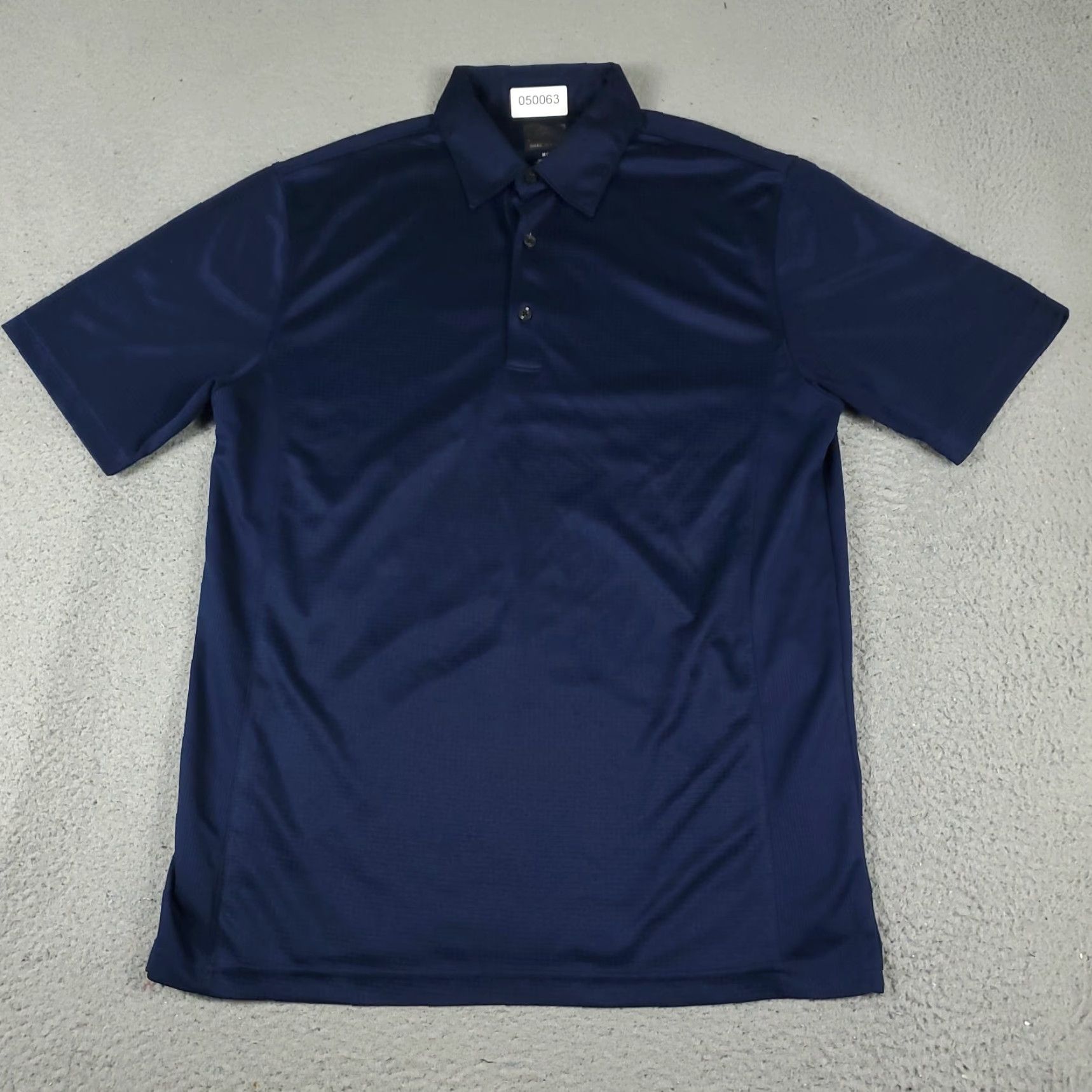 Vintage Greg Norman Polo Shirt Mens Medium Blue Shark Casual Golf Short Sleeve Size US M / EU 48-50 / 2 - 2 Thumbnail