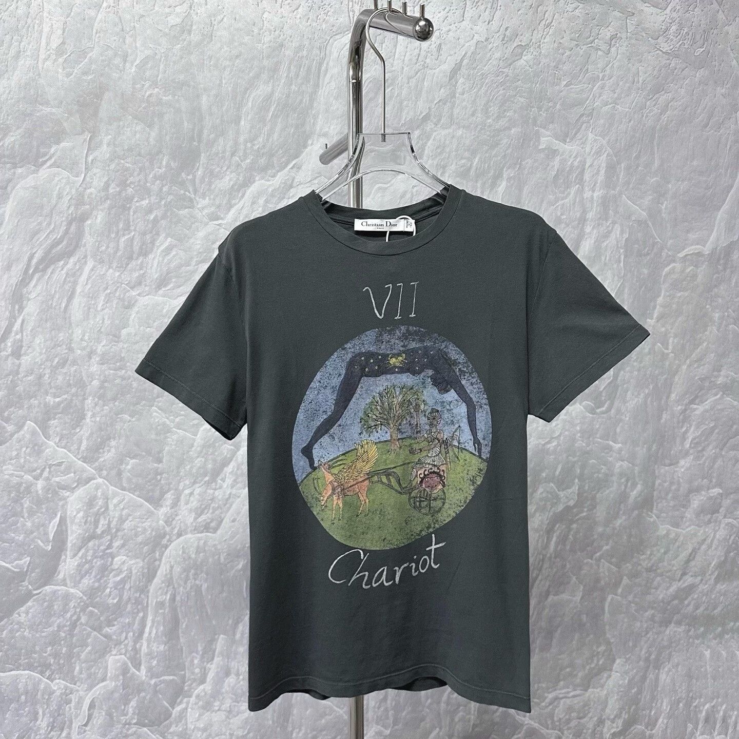 Dior christian dior tarot graphic short sleeve t-shirt Size XS / US 0-2 / IT 36-38 - 1 Thumbnail