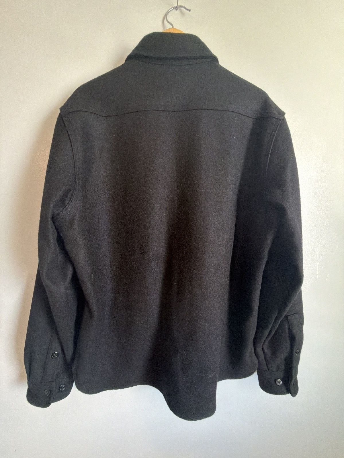 Schott Schott NYC CPO Shirt - 20oz Wool Blend - Black - Large Size US L / EU 52-54 / 3 - 2 Thumbnail