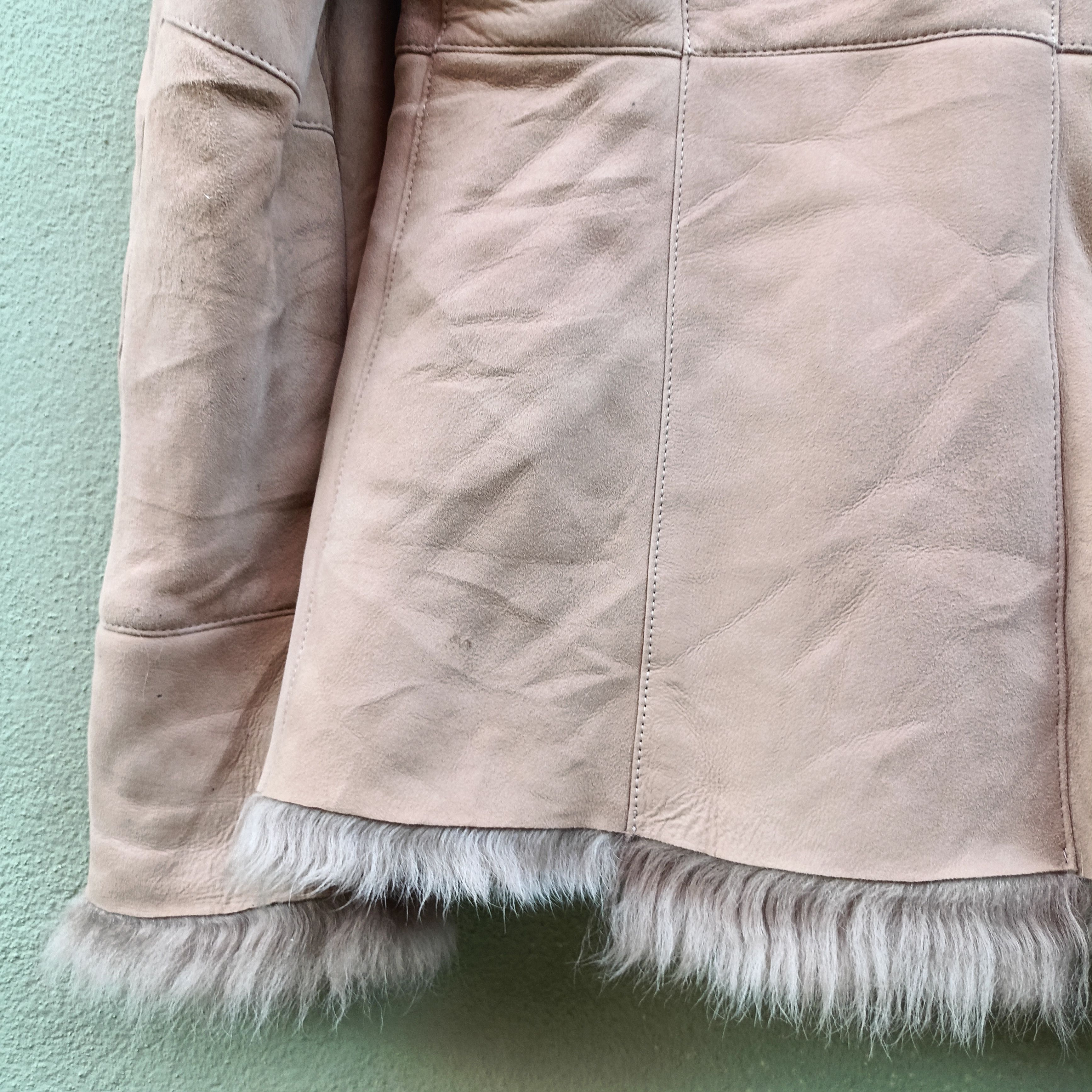 Designer Sheep Skin Fur Jacket Size M / US 6-8 / IT 42-44 - 15 Thumbnail