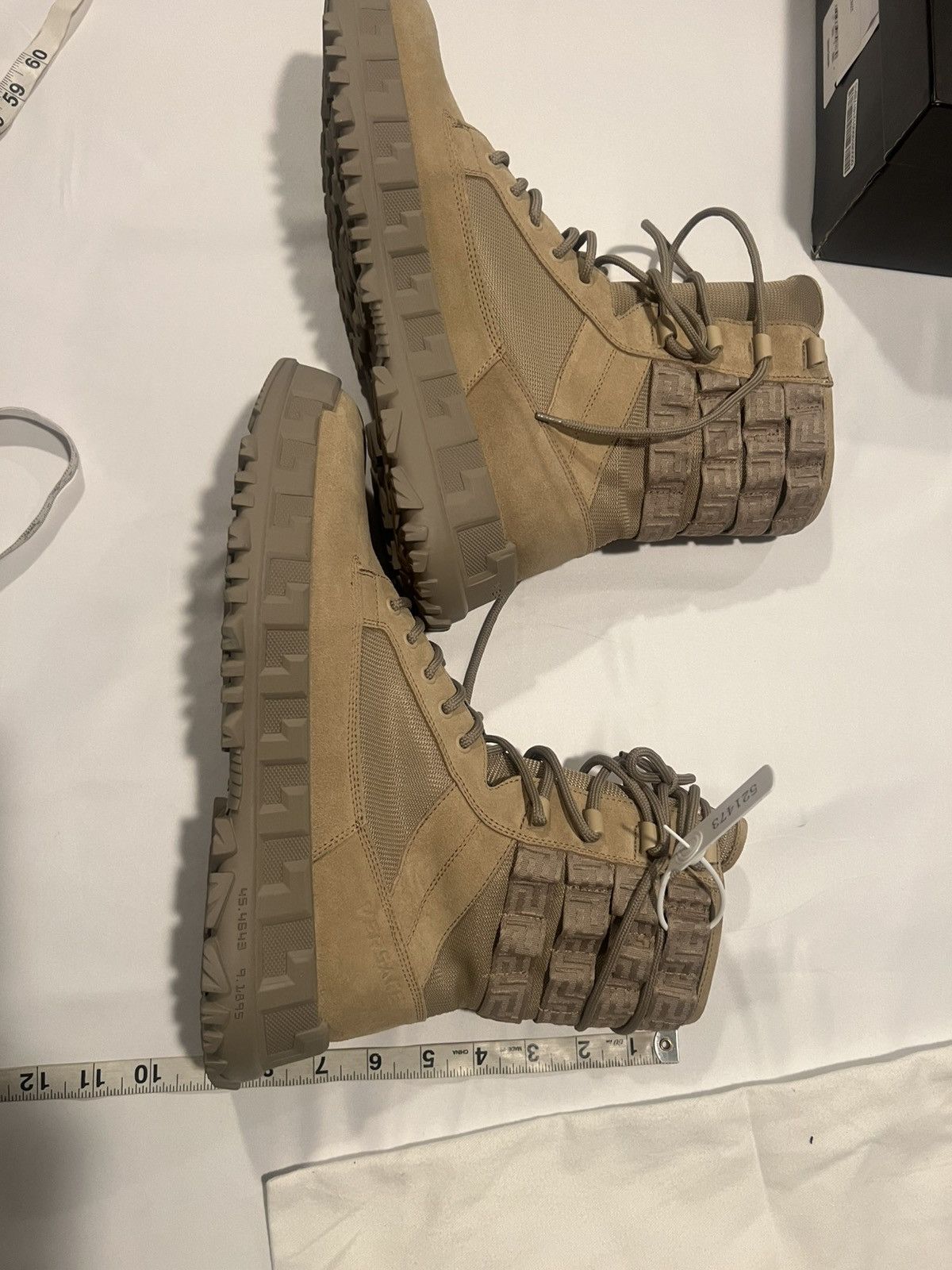 Versace Versace mens tactical military boots. 44/11. $1250 Size US 11 / EU 44 - 12 Thumbnail