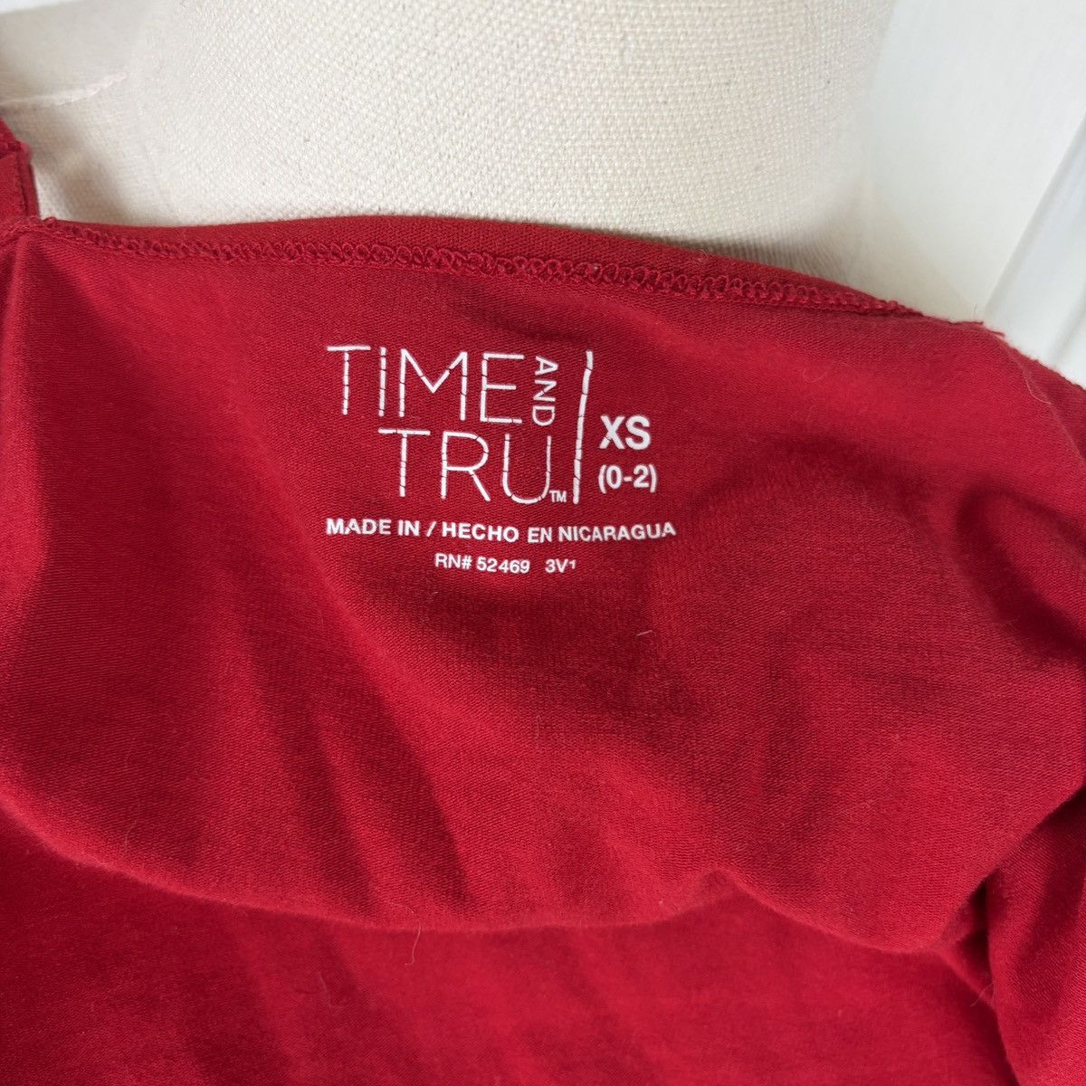 Other Time and tru red tank top Size XS / US 0-2 / IT 36-38 - 3 Thumbnail