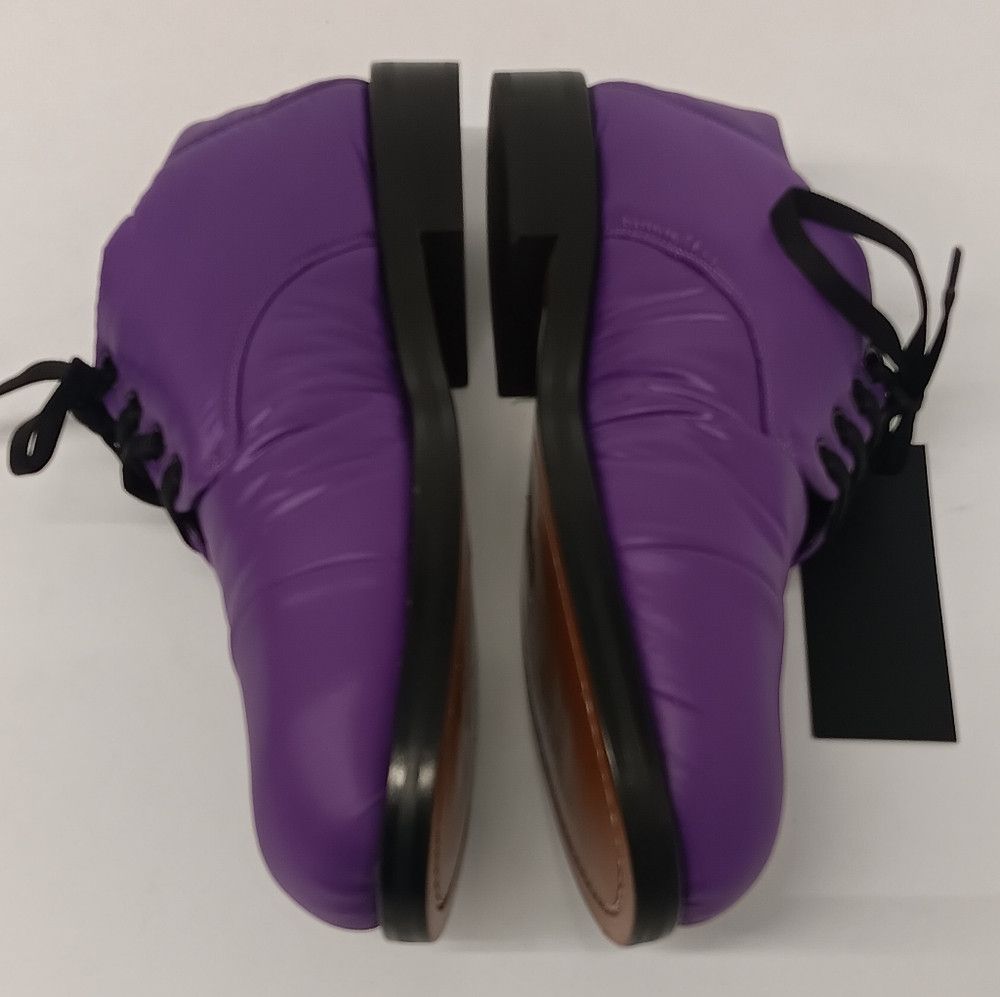Marni Marni Men's Purple Padded Nylon Oxford Shoes - EU44/US11 Size US 11 / EU 44 - 5 Thumbnail