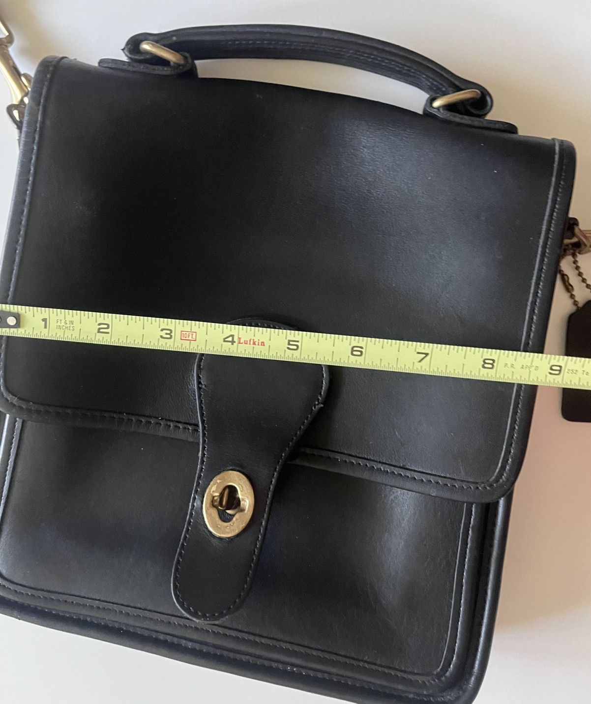 Coach Vintage COACH Black 5130 Station Bag Crossbody EUC Size ONE SIZE - 9 Thumbnail