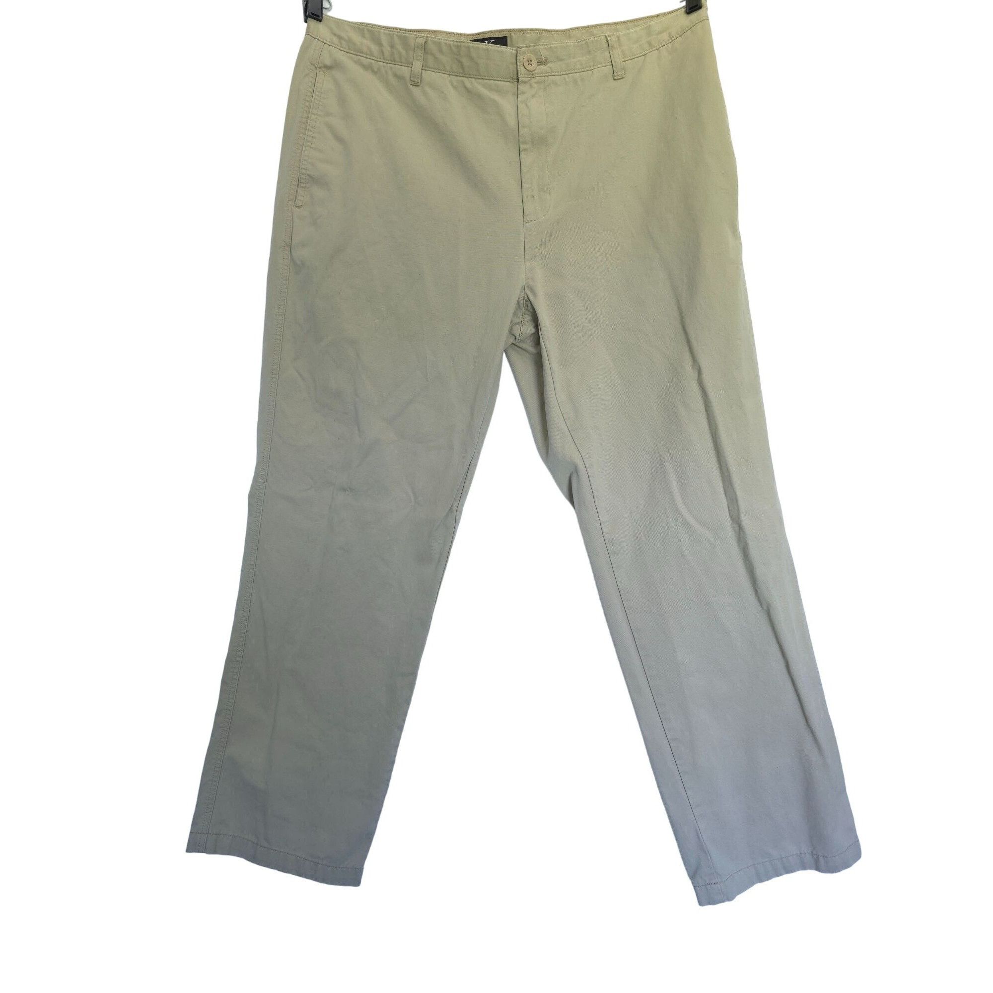 Calvin Klein Calvin Klein Mens Khaki Chino Pants 38X32 Size US 38 / EU 54 - 1 Thumbnail
