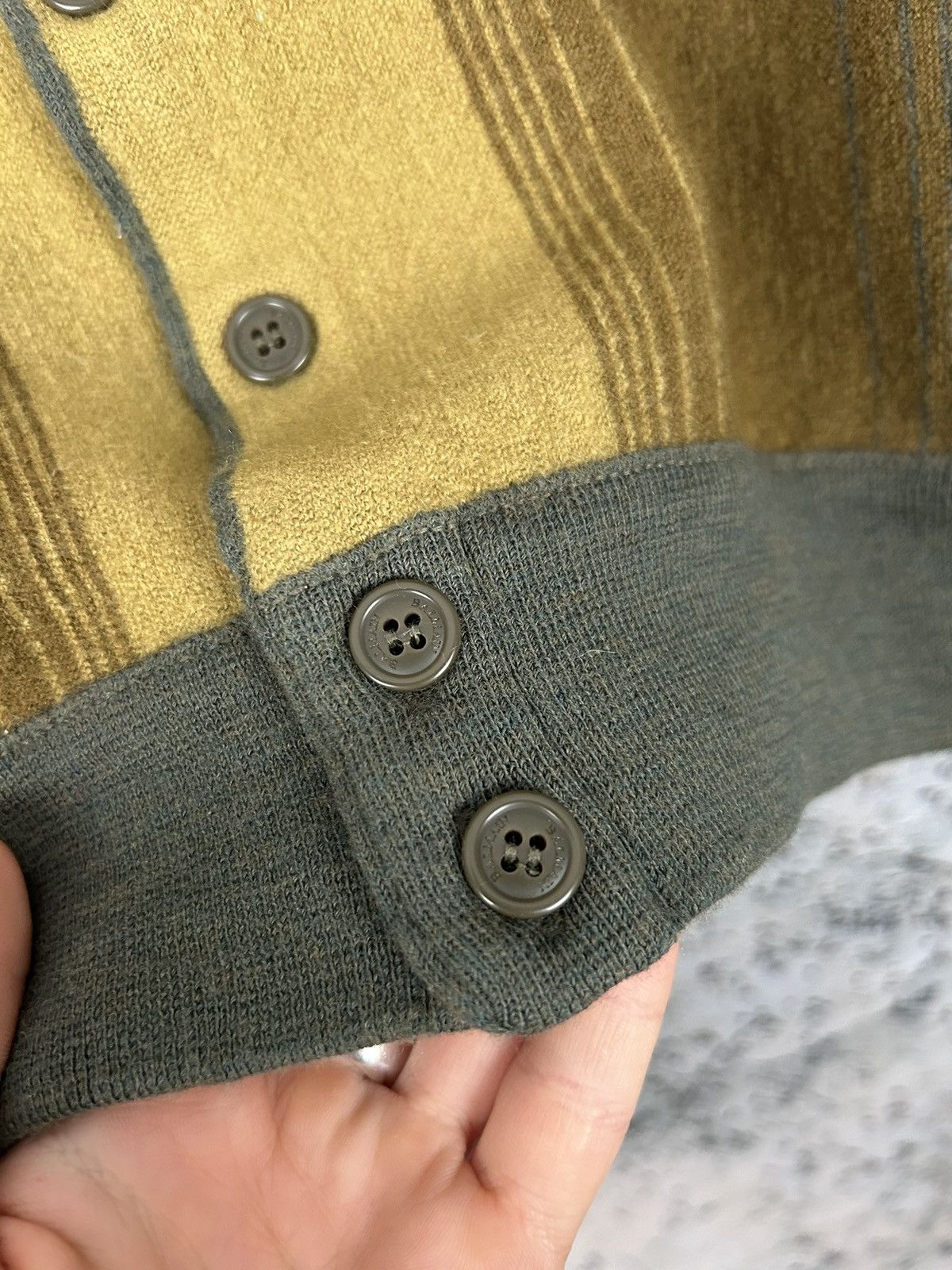 Balmain Vintage Balmain Paris 90s Luxury Designer Mohair Cardigan Size US M / EU 48-50 / 2 - 4 Thumbnail