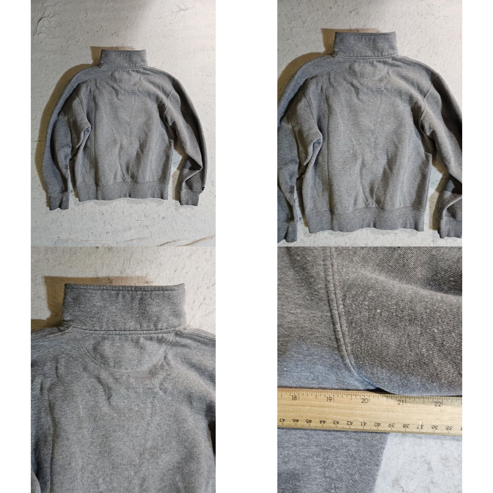 Jansport Jansport University of Findlay Oilers Gray 1/4 Zip Pullover Sweatshirt Adult Small Size Regular Mens Logo College Size US S / EU 44-46 / 1 - 8 Thumbnail