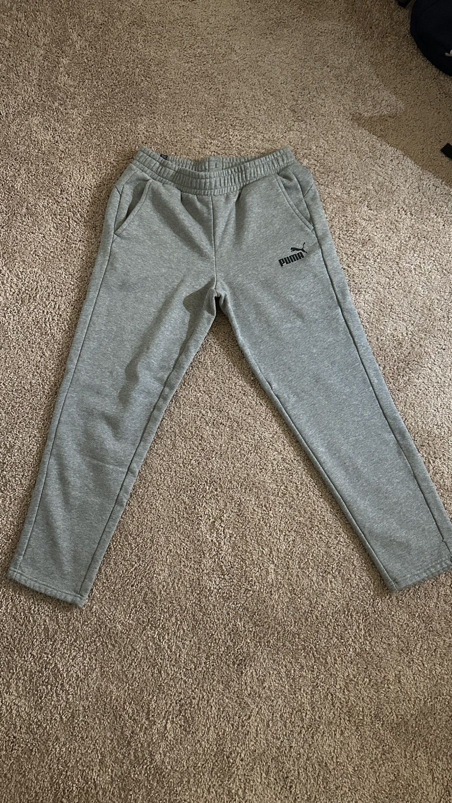 Puma Grey Puma Sweatpants Size US 32 / EU 48 - 1 Preview