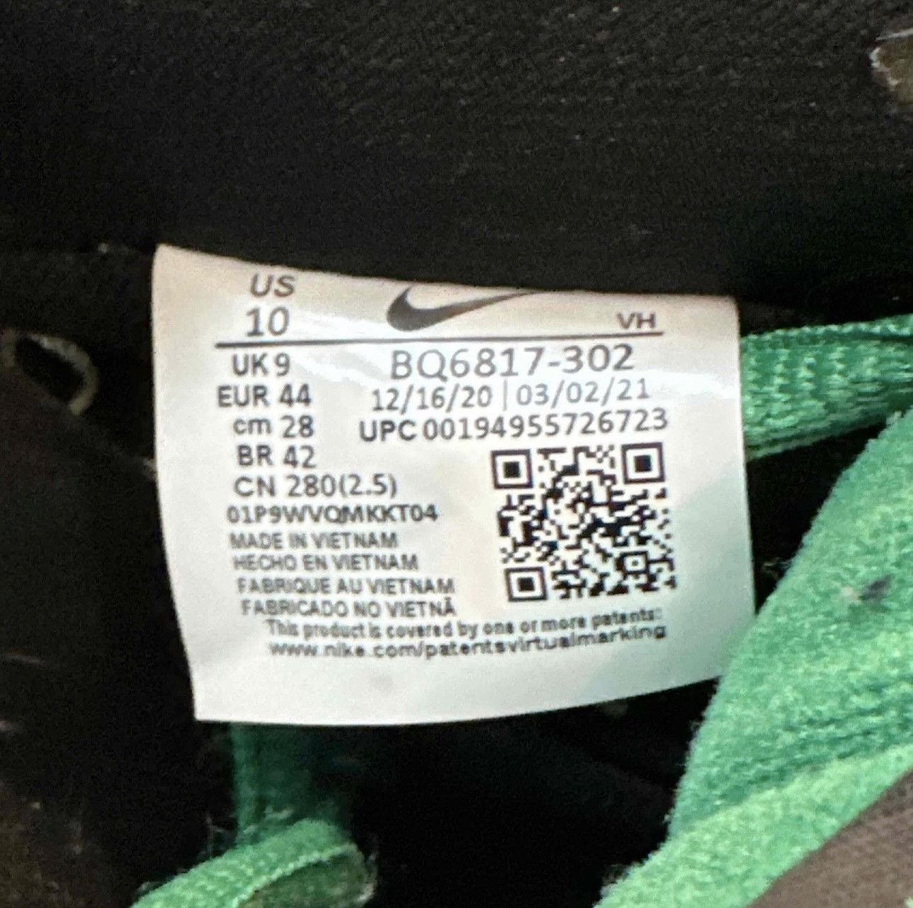 Nike SB Nike Sb Dunk Low Classic Green Size US 10 / EU 43 - 7 Thumbnail