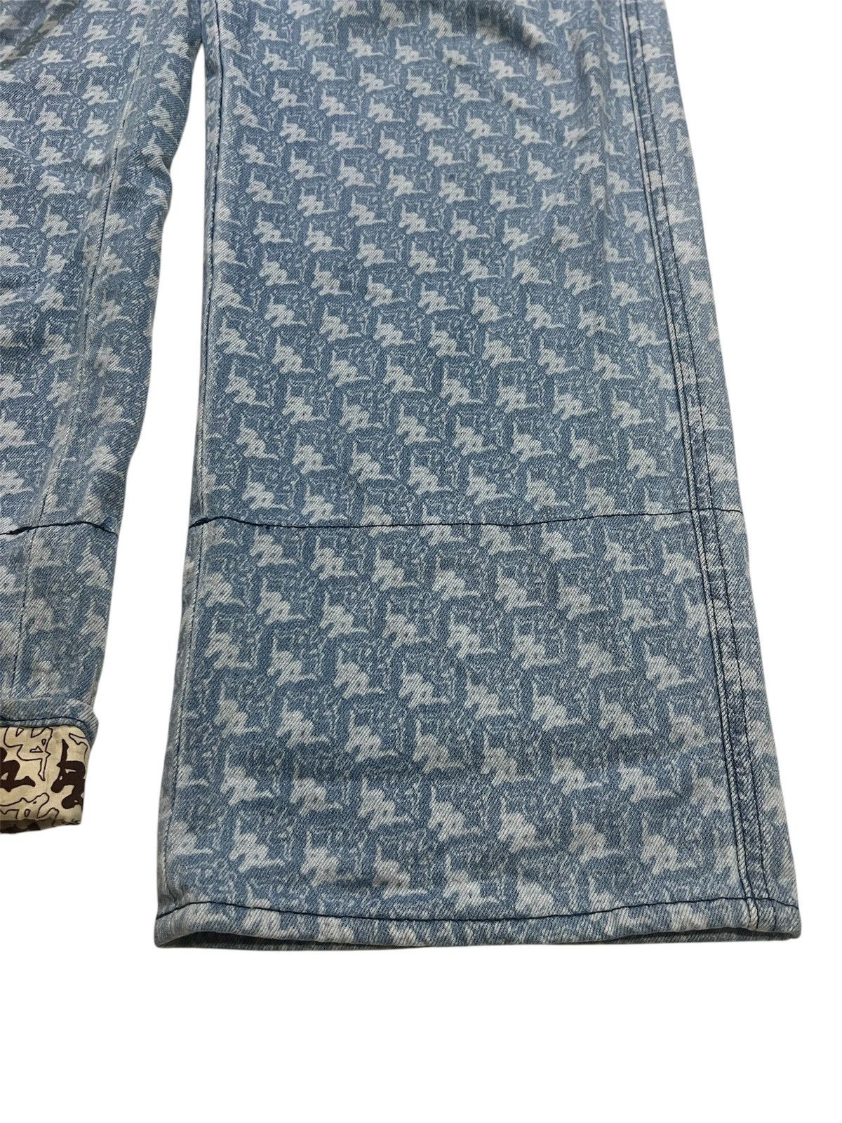 Japanese Brand × Vintage Vintage Fullprint Denim Size US 32 / EU 48 - 5 Thumbnail