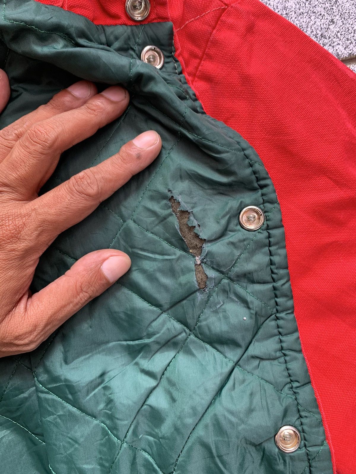 Vintage Vintage 70s Sportchief Outdoor Canvas Jacket Size US L / EU 52-54 / 3 - 13 Thumbnail