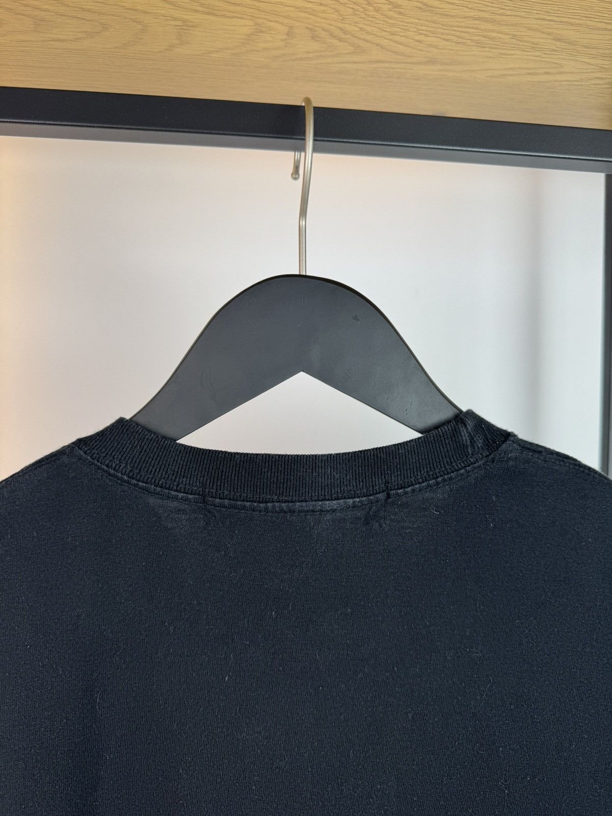 Ground Y × Japanese Brand × Yohji Yamamoto Yohji Yamamoto Ground Y Brush Signature Long Sleeve T-Shirt Size US L / EU 52-54 / 3 - 7 Thumbnail