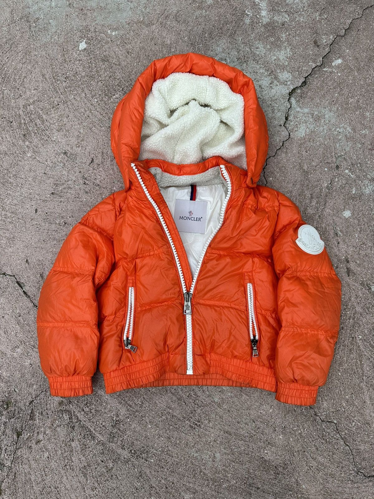 Moncler Enfant - Girls Purple & White Corserey Ski Jacket