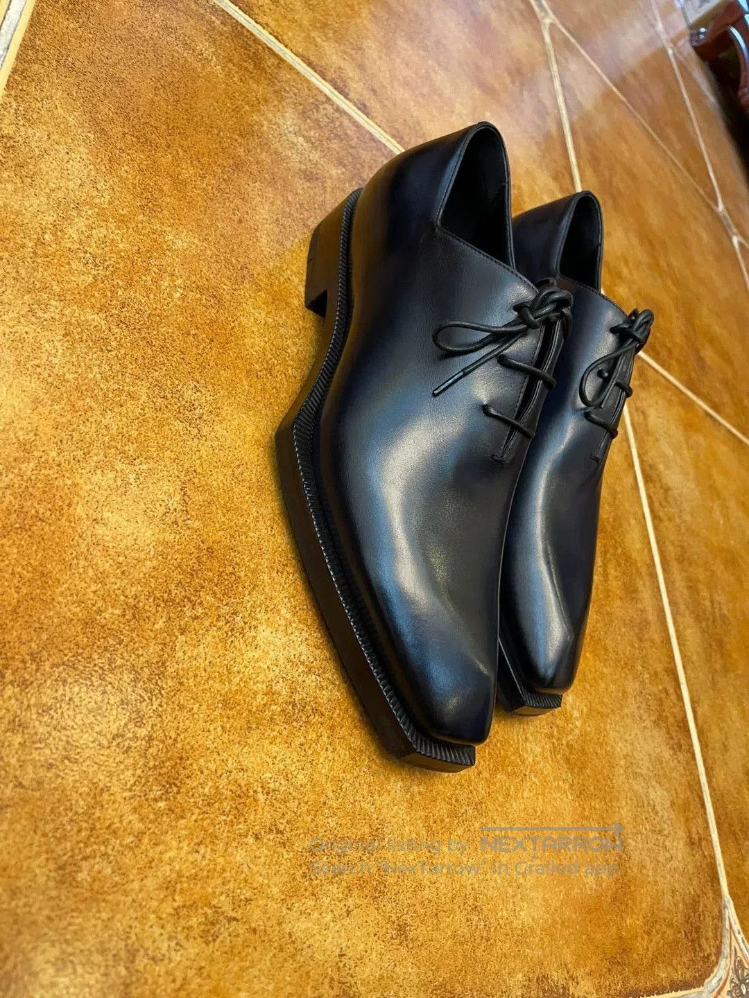 Berluti Black Formal Lace-Up Dress Shoes Size 8. Size US 8 / EU 41 - 2 Thumbnail