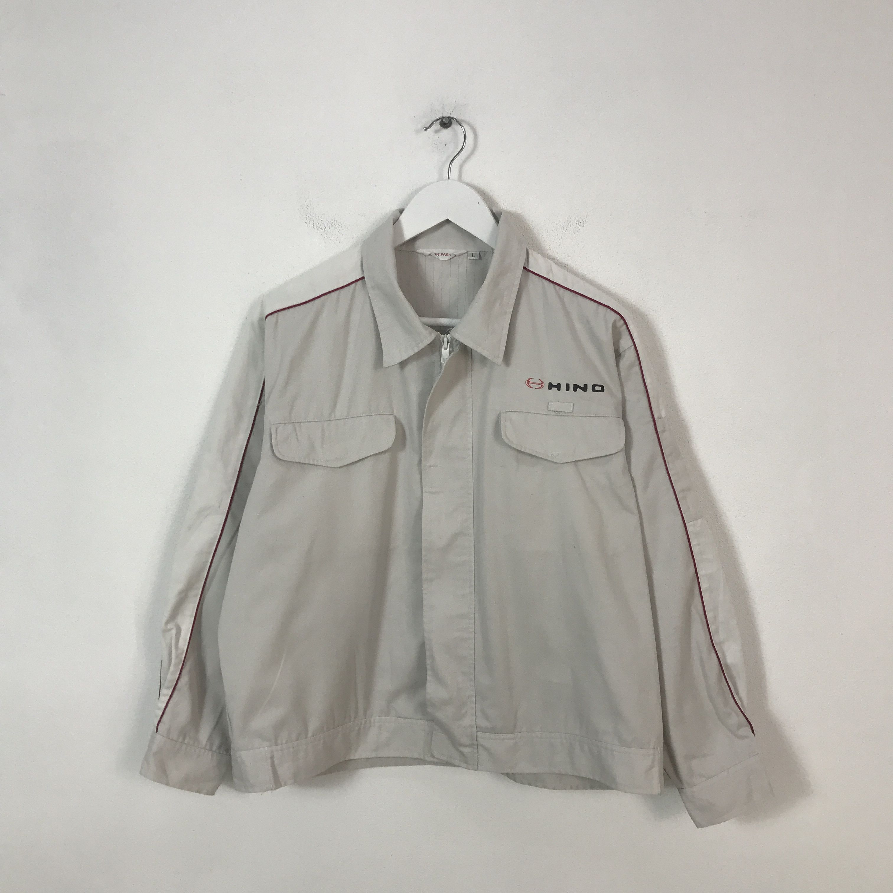 Japanese Brand Hino Track Motor japan jacket Size US L / EU 52-54 / 3 - 1 Thumbnail