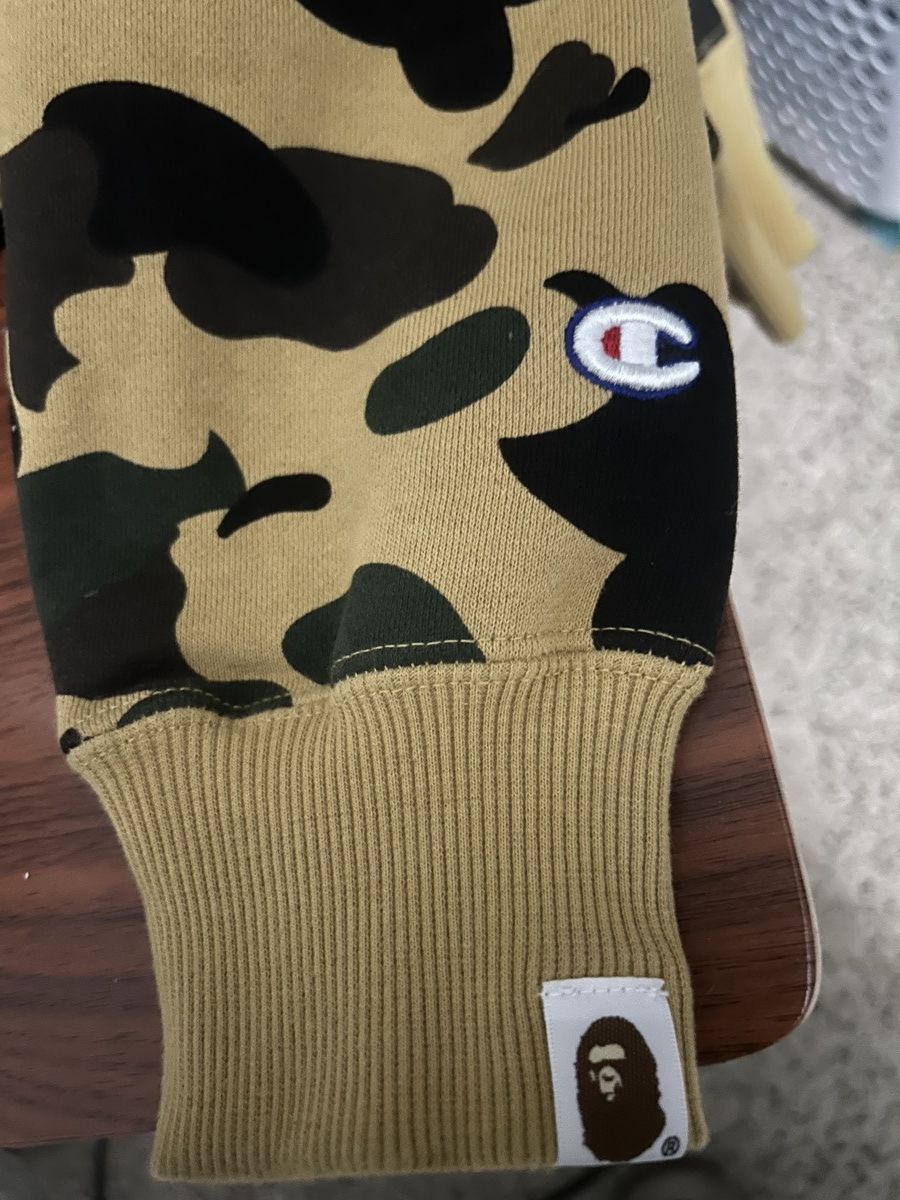 Bape Bape x Champion 1st Camo Pullover Hoodie Size US S / EU 44-46 / 1 - 3 Thumbnail