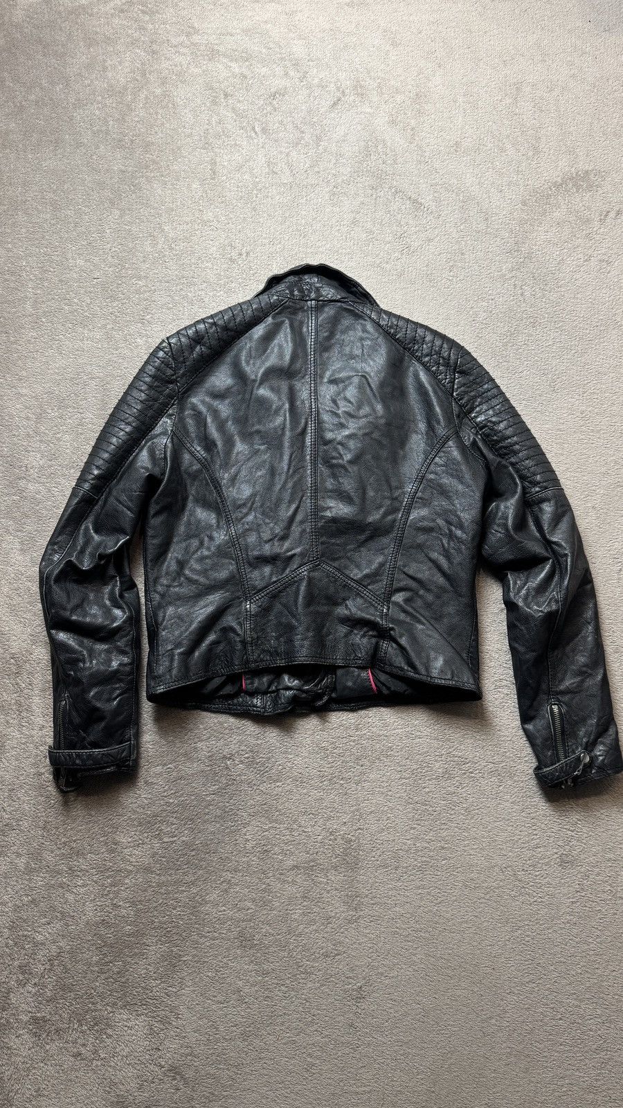 Japanese Brand Biker Y2K Vintage Lambskin Leather Jacket schott allsaints Size M / US 6-8 / IT 42-44 - 6 Thumbnail