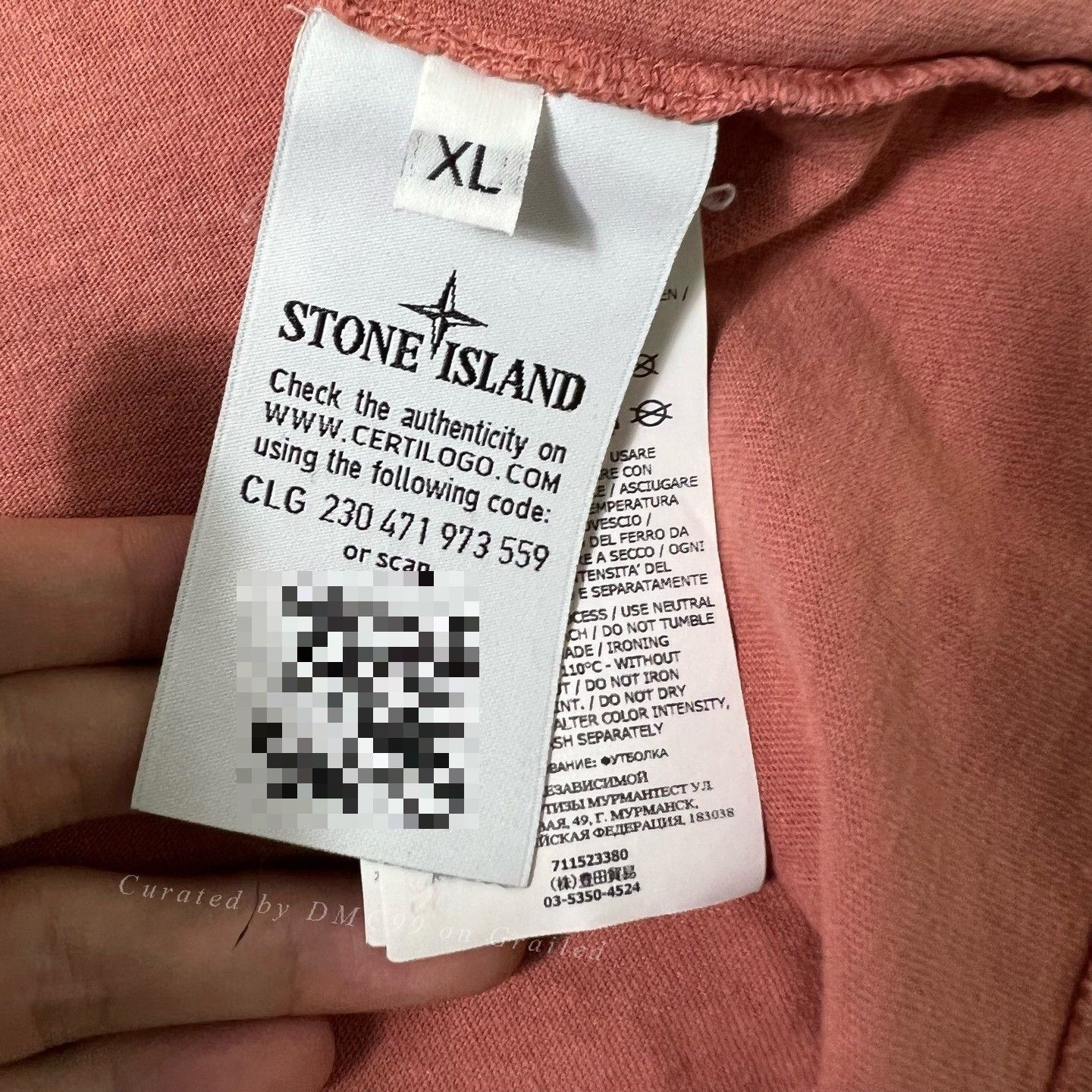 Stone Island Stone Island Short Sleeve T-Shirt Size US XL / EU 56 / 4 - 4 Thumbnail