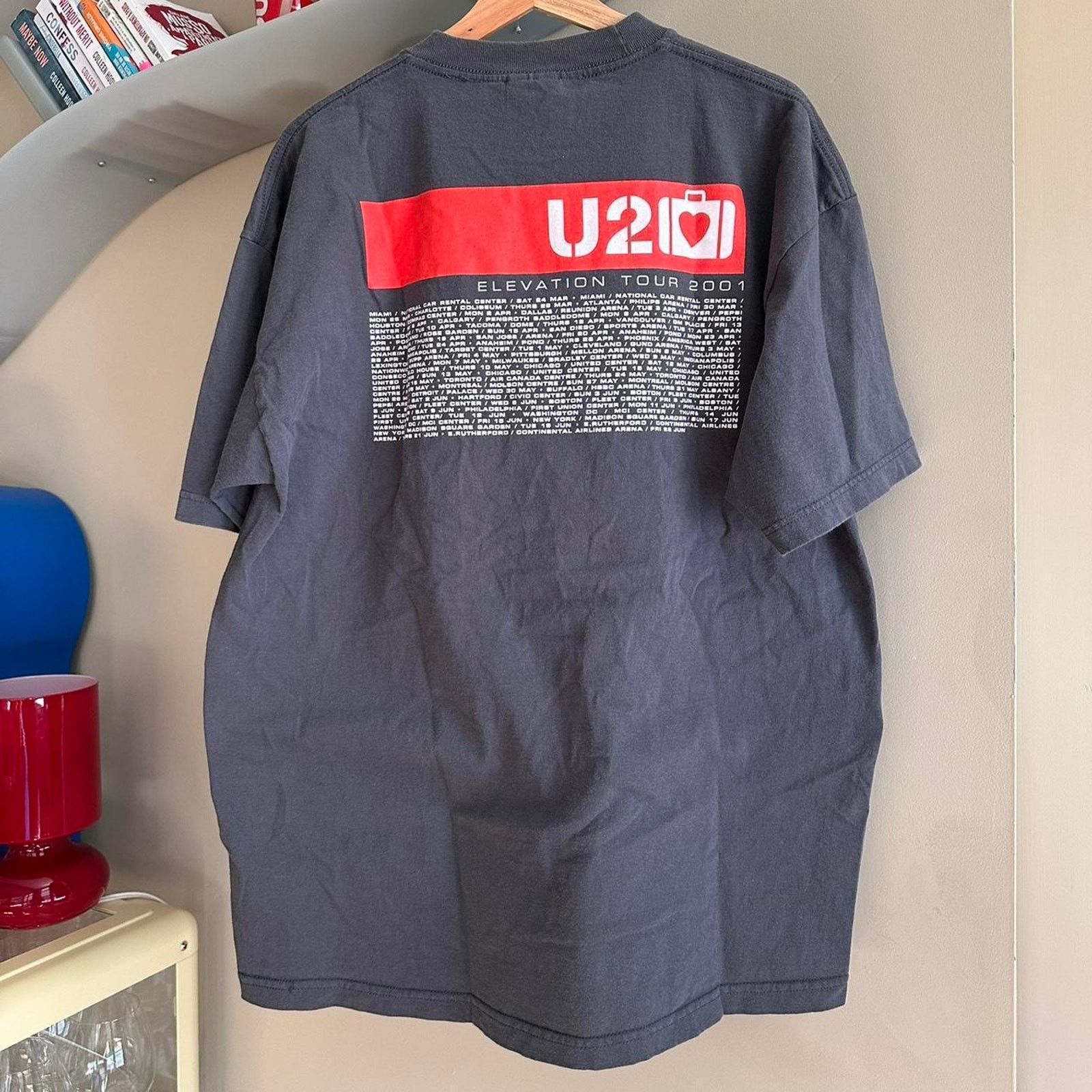 Band Tees × Vintage Vintage 2001 U2 Band Shirt Size US XL / EU 56 / 4 - 5 Thumbnail