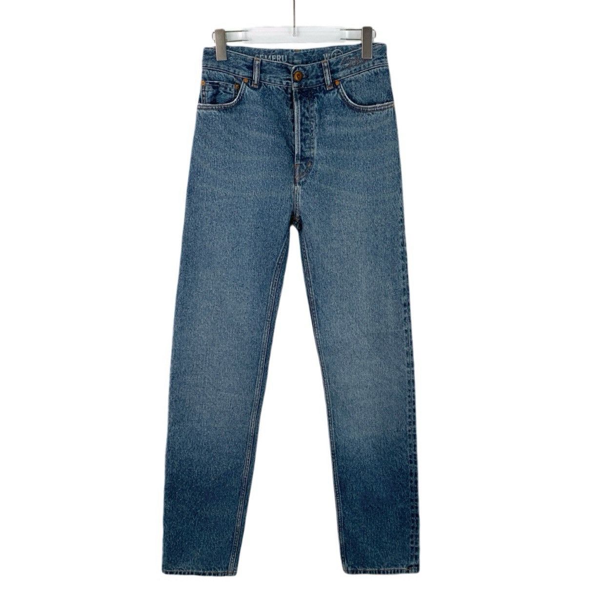 Chloe Chloe Blue Cotton Denim Casual Pants K26WX Size 29" - 1 Thumbnail