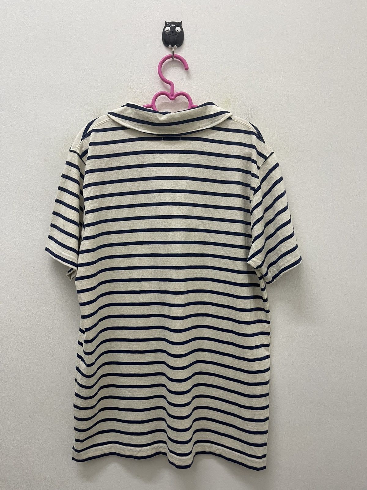 Burgus Plus Rare Vintage BURGUS PLUS Made In Japan Striped Polo Size US L / EU 52-54 / 3 - 5 Thumbnail
