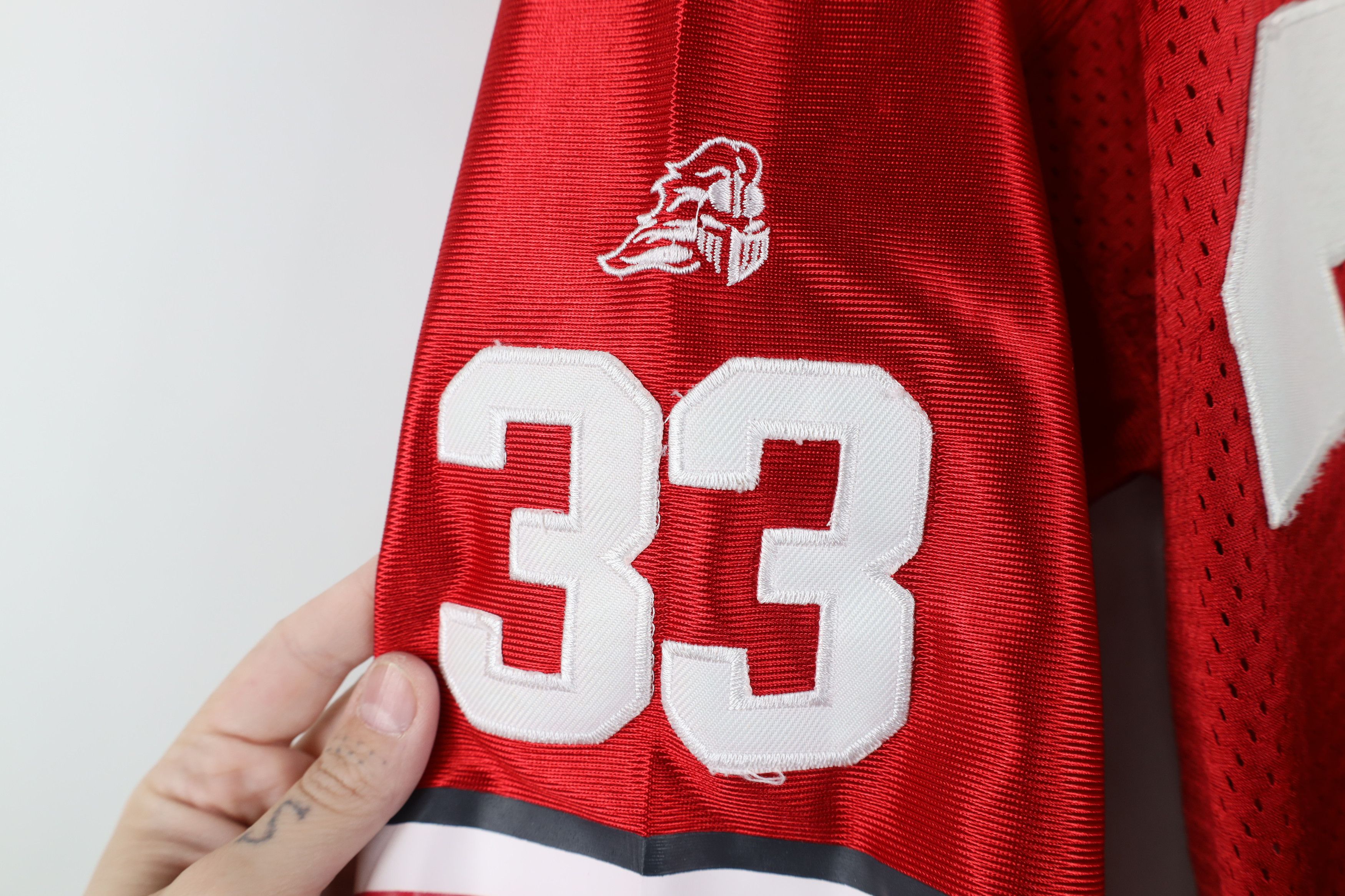 Vintage Vintage The Ohio State University Football Jersey Red #33 Size US M / EU 48-50 / 2 - 5 Thumbnail