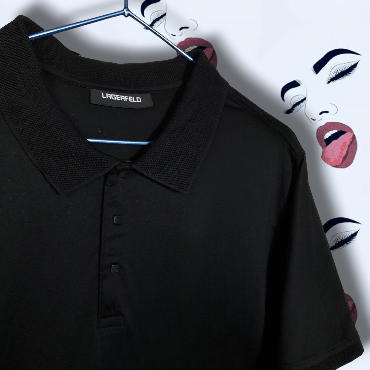 Karl Lagerfeld Karl Lagerfeld Polo crazy T-shirt Size US M / EU 48-50 / 2 - 1 Thumbnail