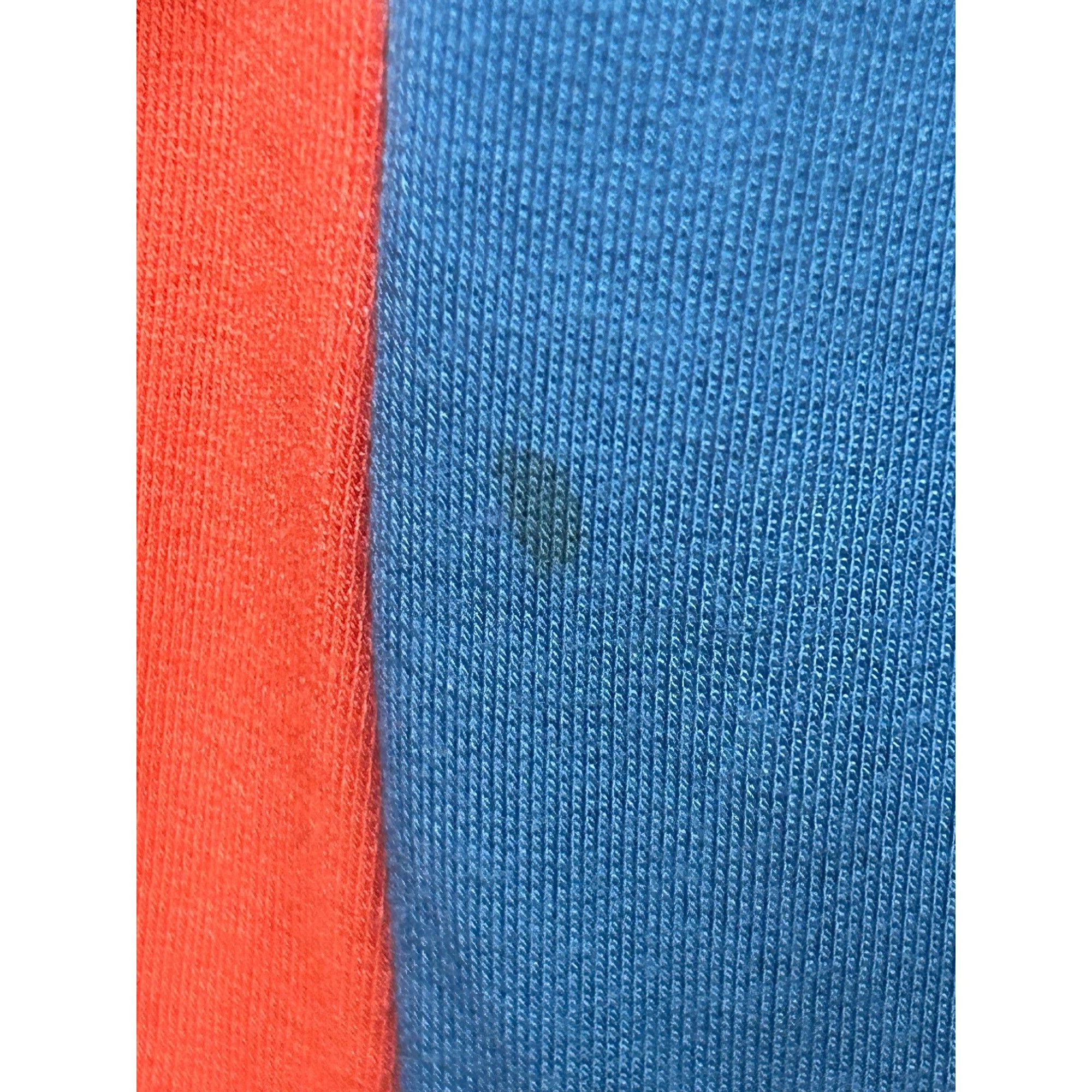 Other Attitudes by Renee Beach Dress XL Coral/ Blue Knit Maxi Slee Size XL / US 12-14 / IT 48-50 - 8 Thumbnail