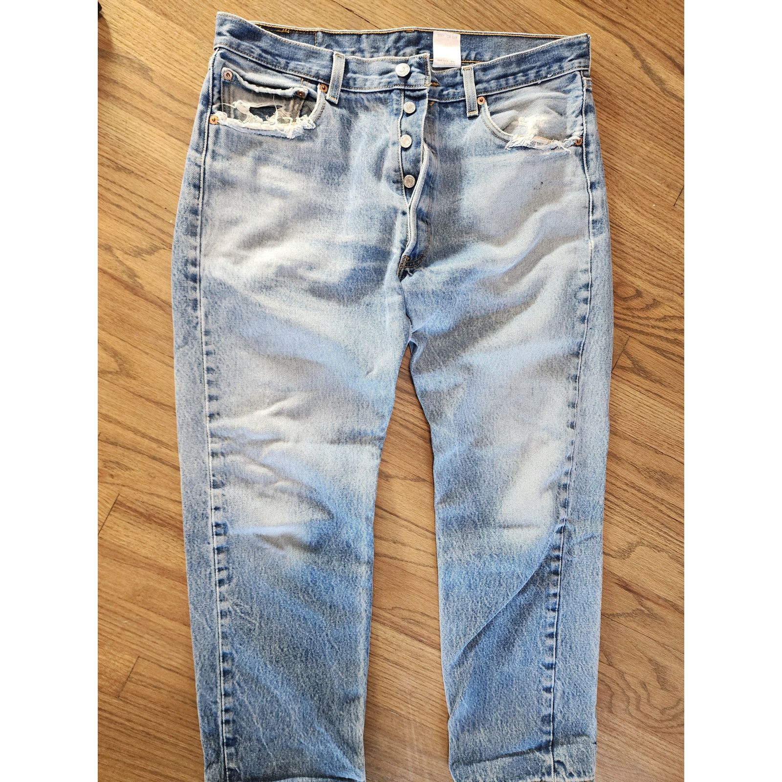 Levi's Levi's 501 original fit, straight-leg, button-fly jeans Size US 36 / EU 52 - 1 Thumbnail