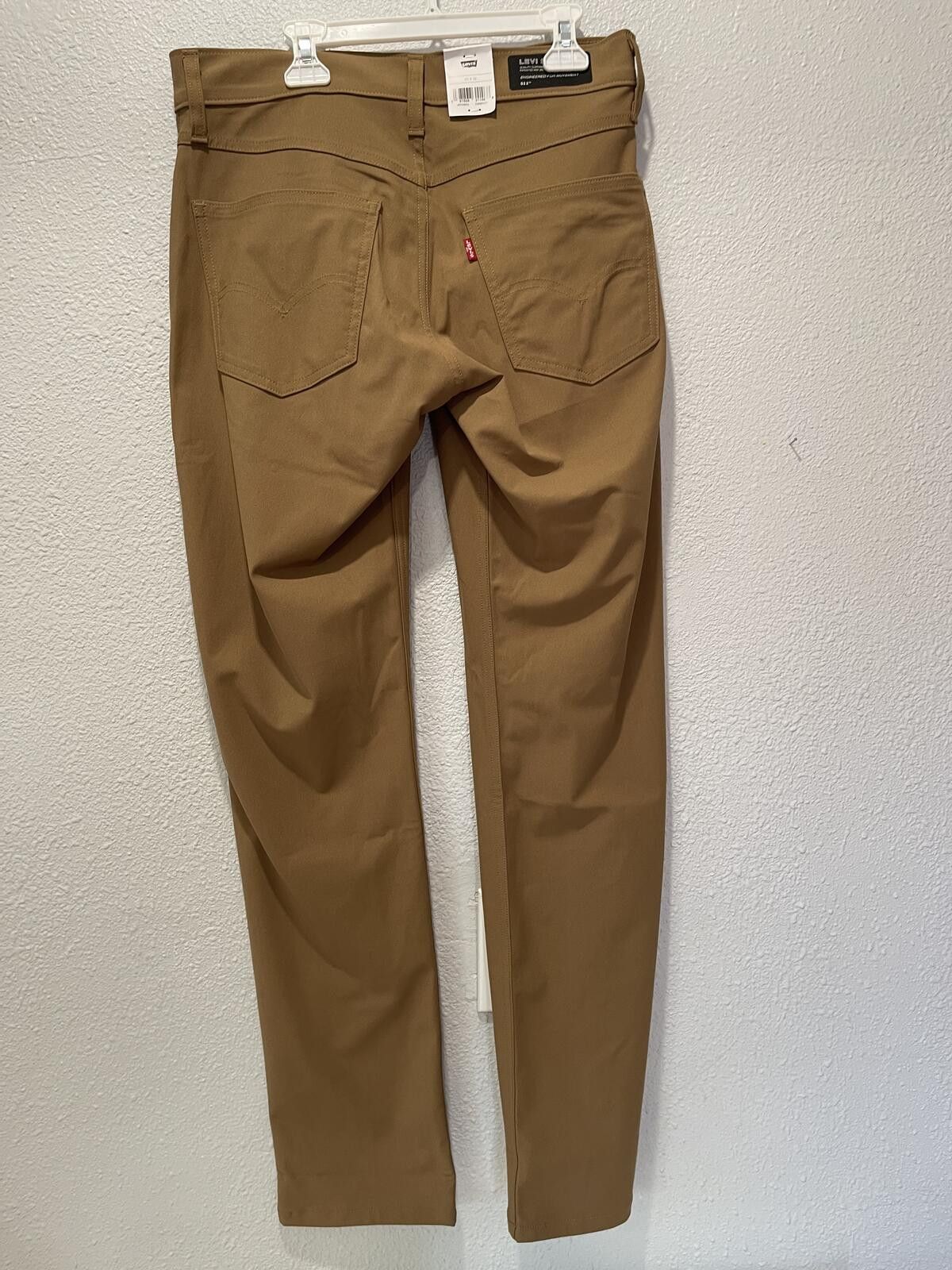 Levi's Levi's 511 Slim Tech Khaki Pants 30x32 Size US 30 / EU 46 - 2 Thumbnail