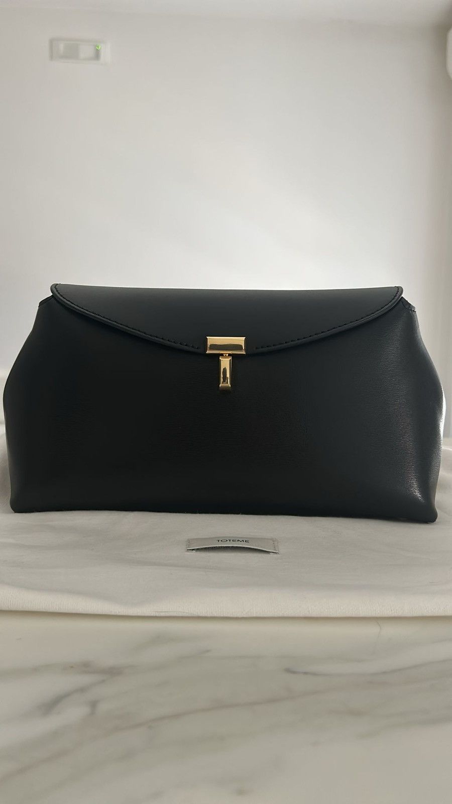 Toteme Toteme T-Lock bag black Size ONE SIZE - 1 Thumbnail