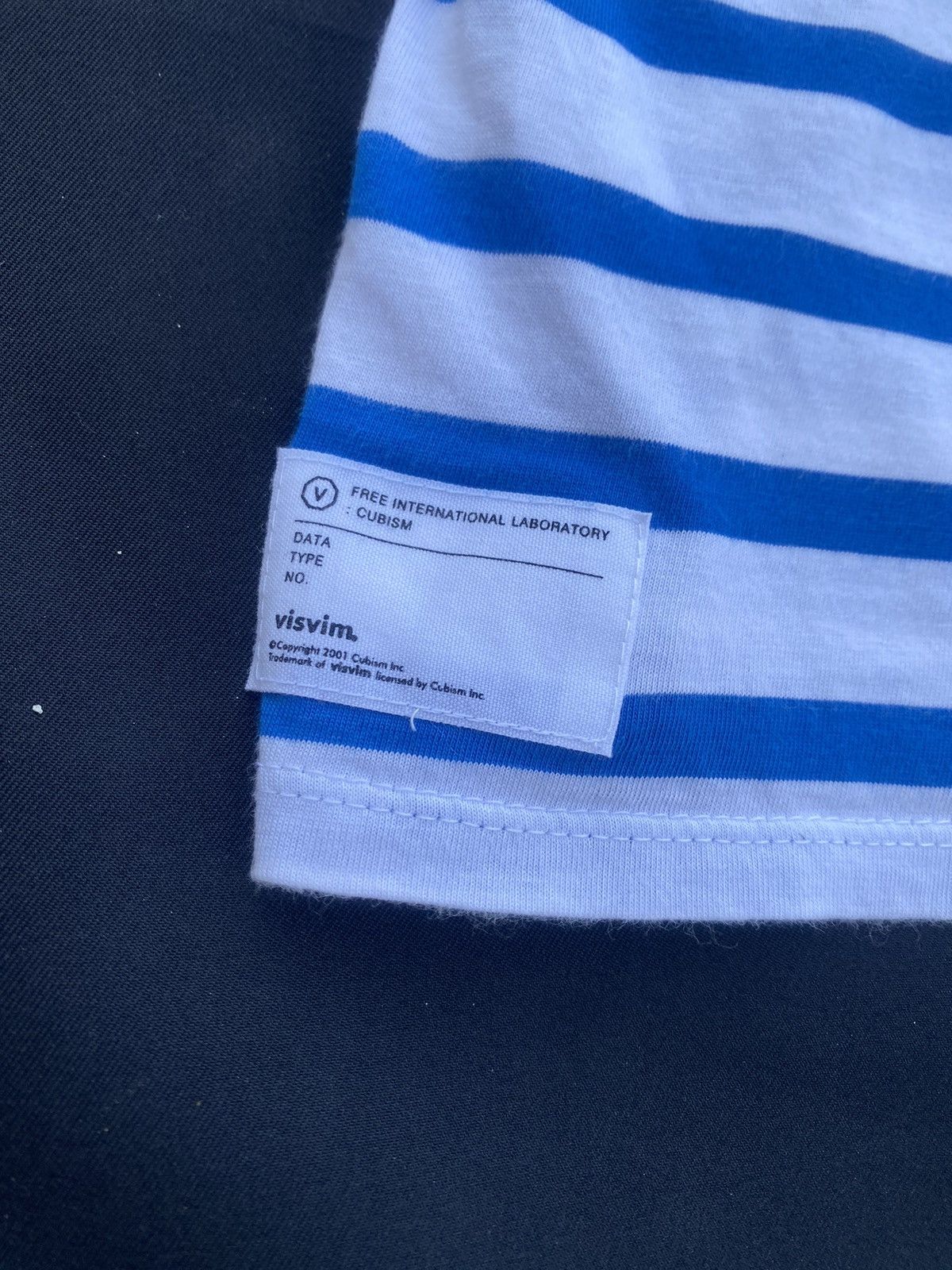 Visvim Rare Visvim Cubism Stripes Tshirt Size US S / EU 44-46 / 1 - 24 Thumbnail