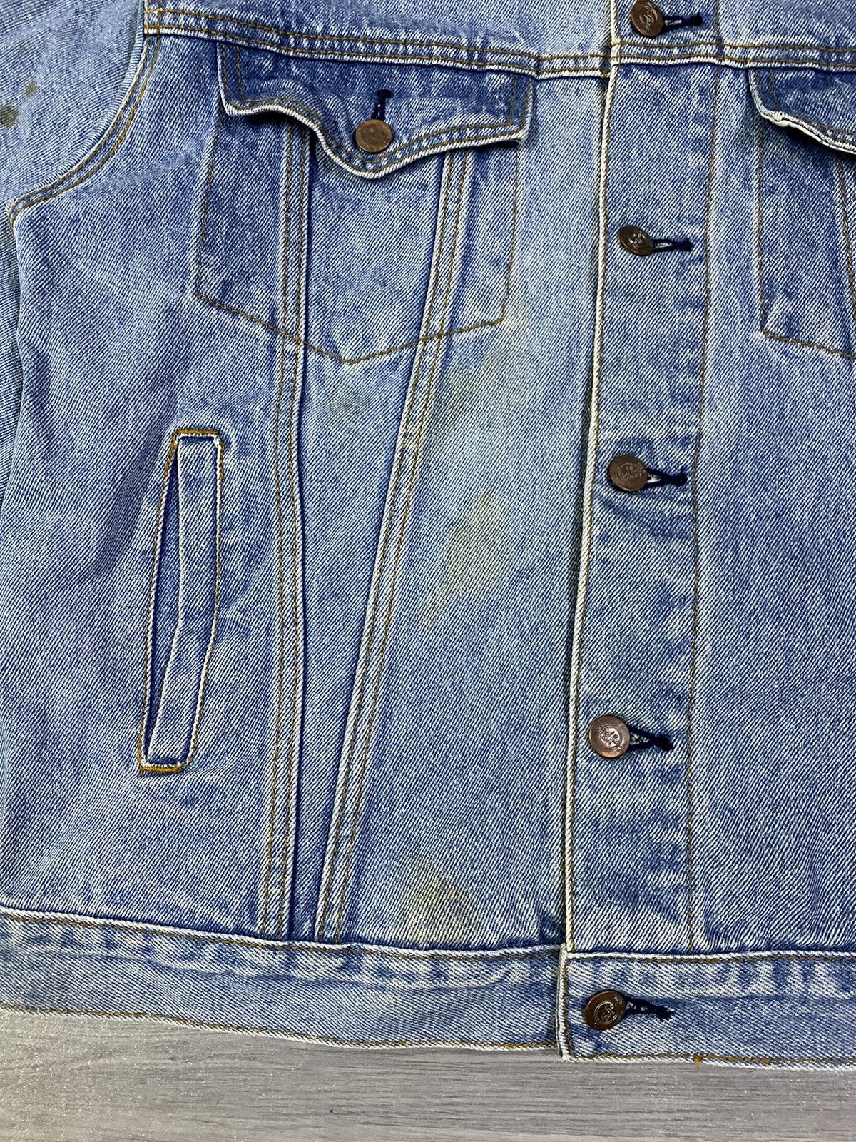 Hard Rock Cafe Vintage Hard Rock Cafe Atlanta Save The Planet Denim Jacket Size US L / EU 52-54 / 3 - 16 Thumbnail