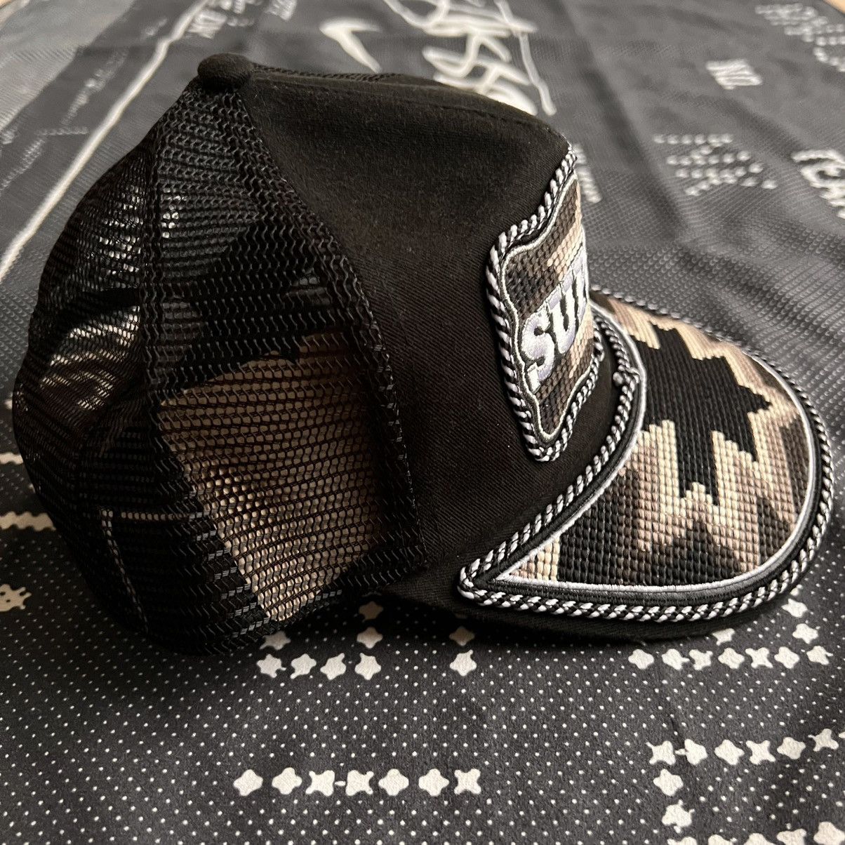 Supreme Supreme Western Embroidered Mesh Back 5-Panel Hat Cap Black Size ONE SIZE - 4 Thumbnail