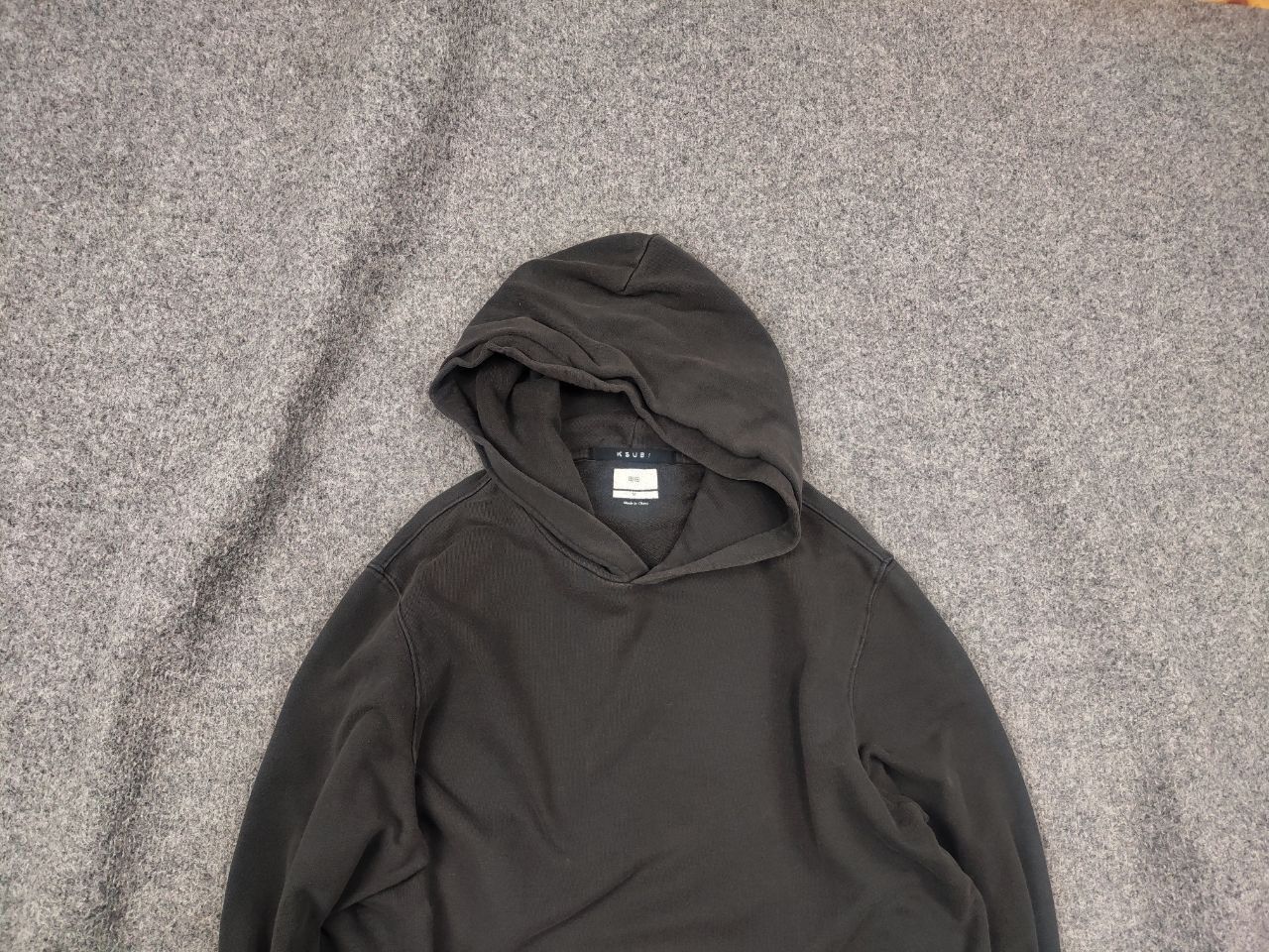 Ksubi Ksubi Japan Brink Black LIfe Gray Pocket Oversized Hoodie Size US M / EU 48-50 / 2 - 2 Thumbnail