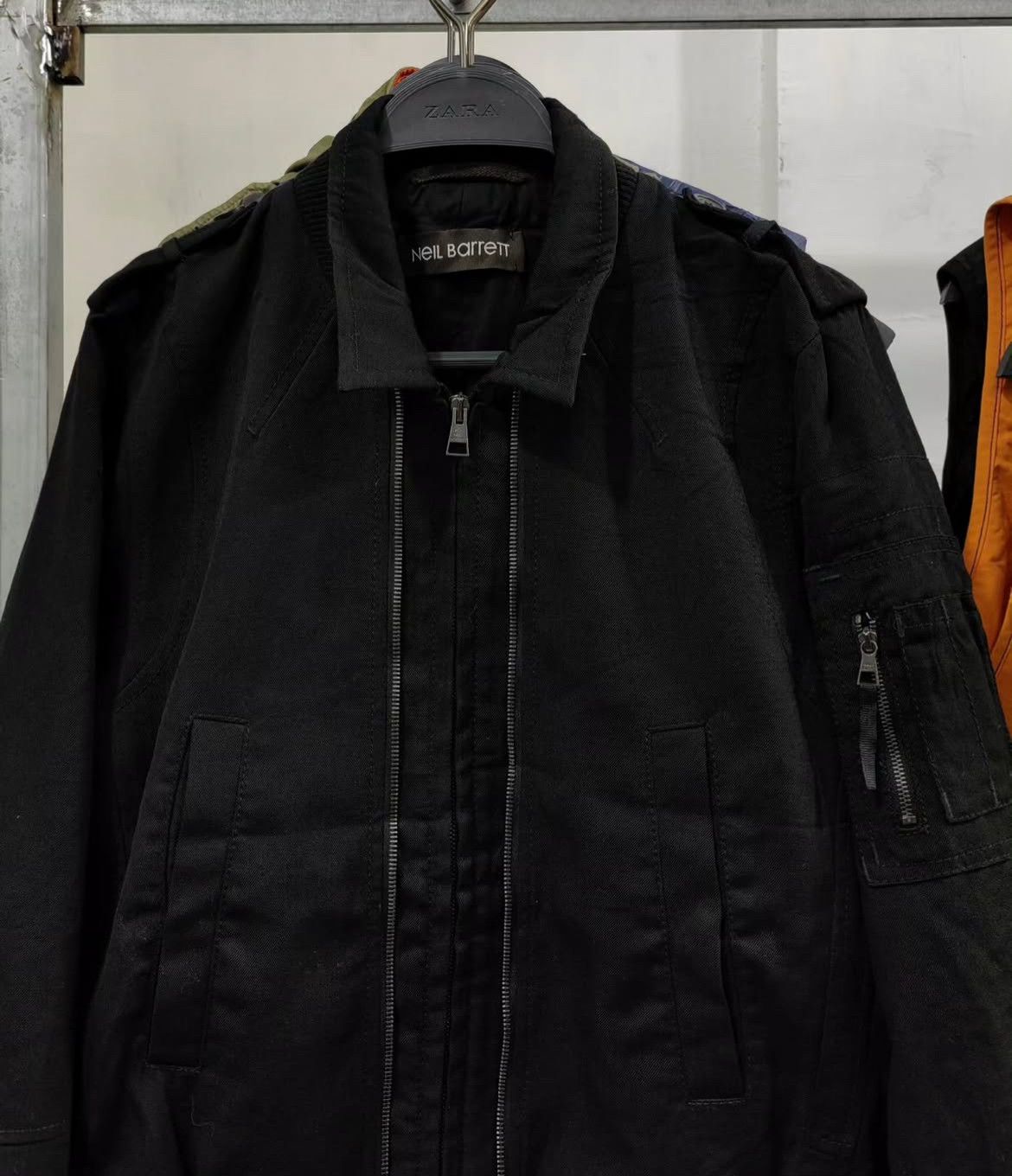 Neil Barrett 2000s Neil Barrett Multi Zipper Bomber Jacket Size US S / EU 44-46 / 1 - 2 Thumbnail