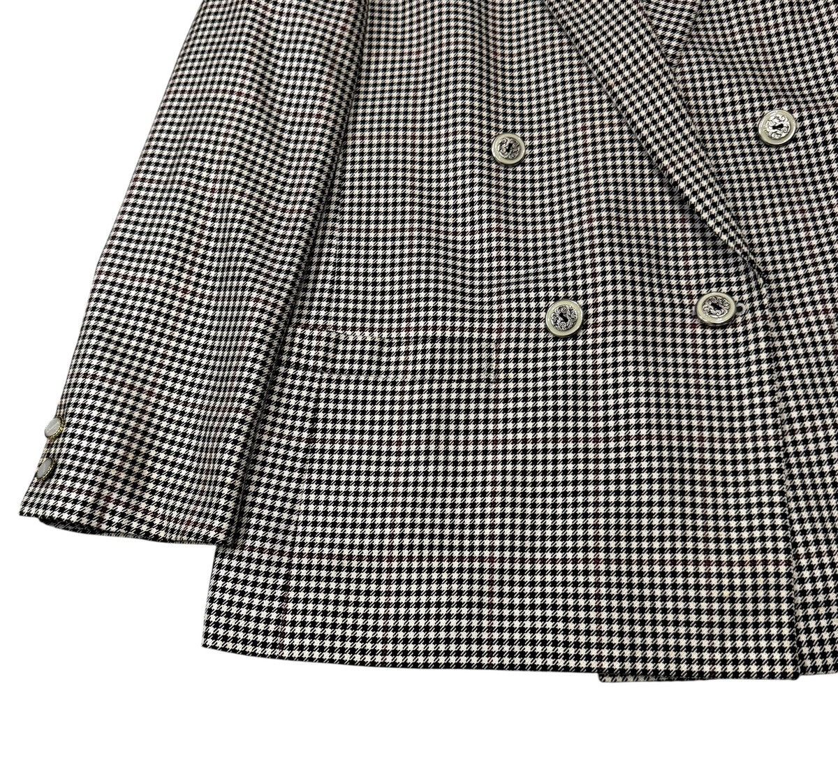 Burberry Vintage Burberry Checkered Double Breast Coat Jacket Size M / US 6-8 / IT 42-44 - 4 Thumbnail