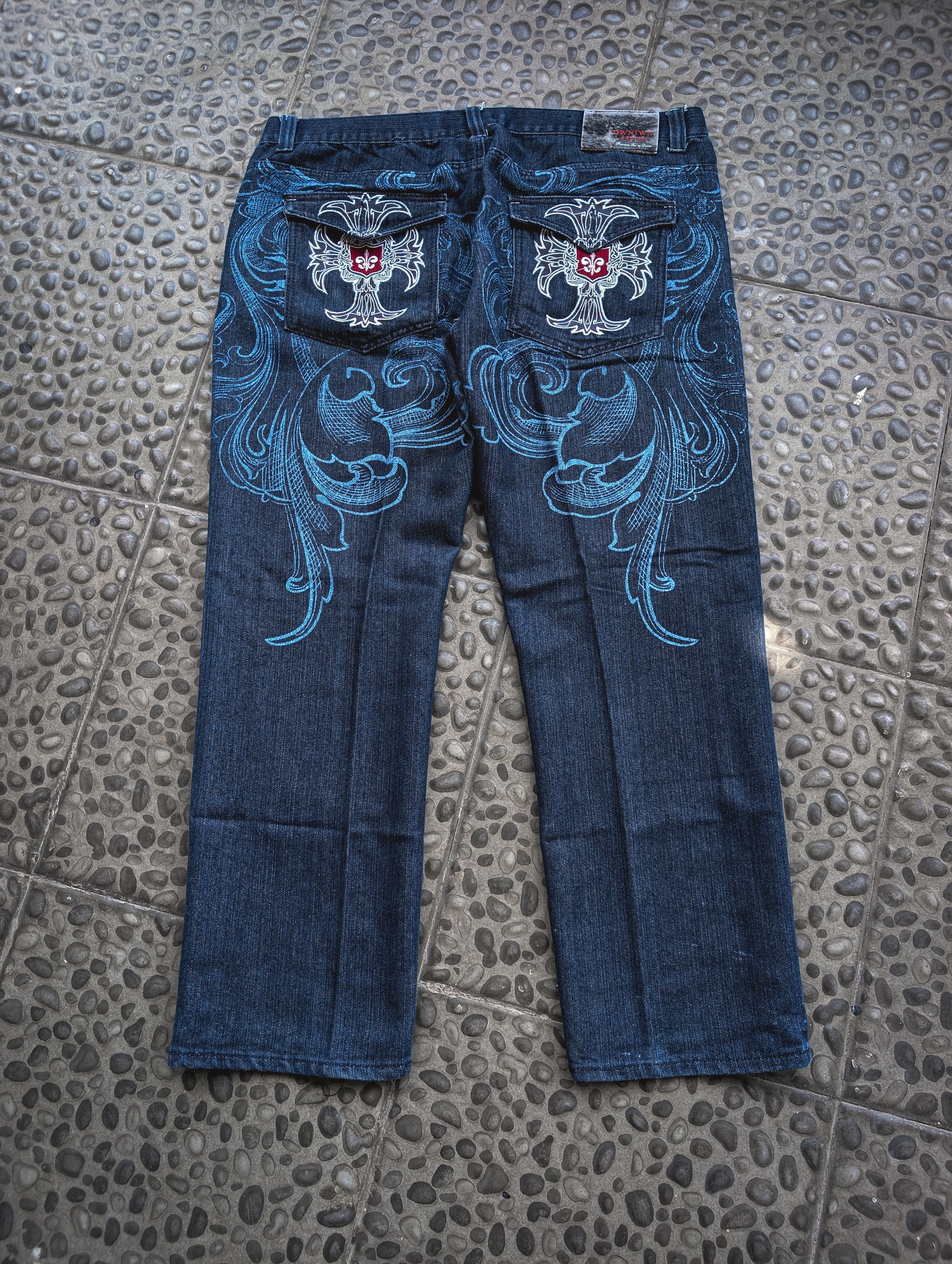 Affliction × Haunted Mound DWNTWN Jeans Tribal Not Affliction Not Southpole Not Xzavier Size US 42 / EU 58 - 1 Thumbnail