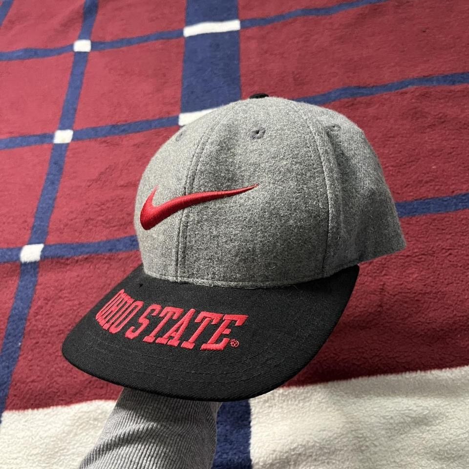 Nike × Vintage Vintage Rare Ohio State Buckeyes Nike Team Sports Hat grey Size ONE SIZE - 2 Thumbnail