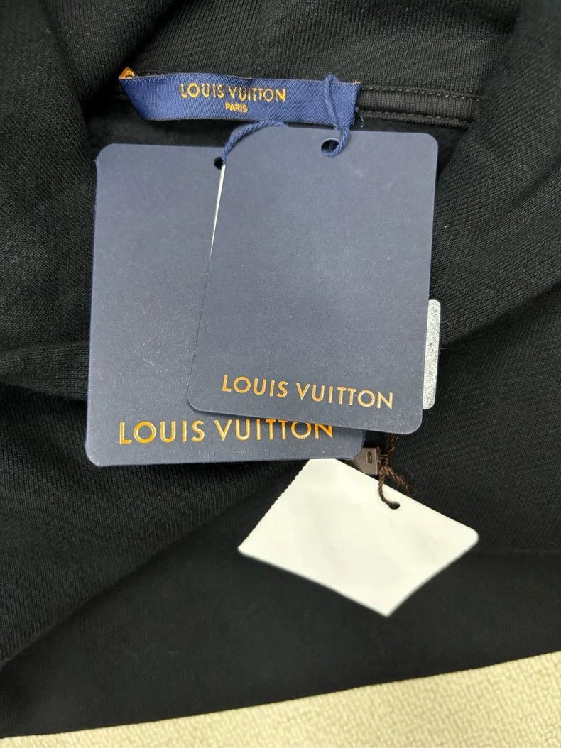 Louis Vuitton Louis Vuitton Black Long Sleeve Hoodie-2506 Size US S / EU 44-46 / 1 - 6 Thumbnail