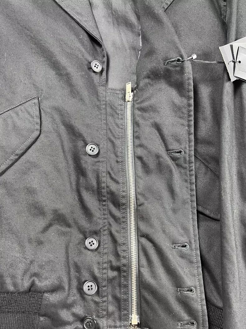 Saint Laurent Paris Saint Laurent Paris 19ss sword collar bomber jacket Nextarr Size US L / EU 52-54 / 3 - 3 Thumbnail