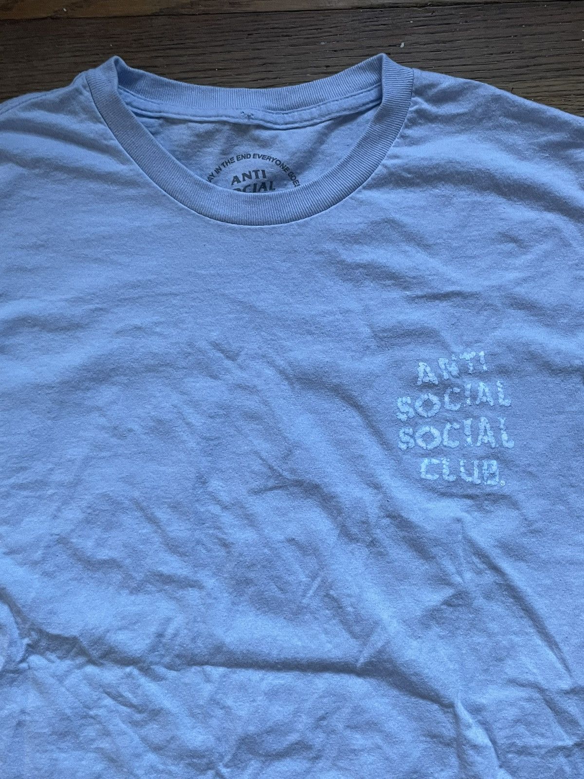 Anti Social Social Club ANTI SOCIAL SOCIAL CLUB “Partly Cloudly” TShirt Size US L / EU 52-54 / 3 - 4 Thumbnail