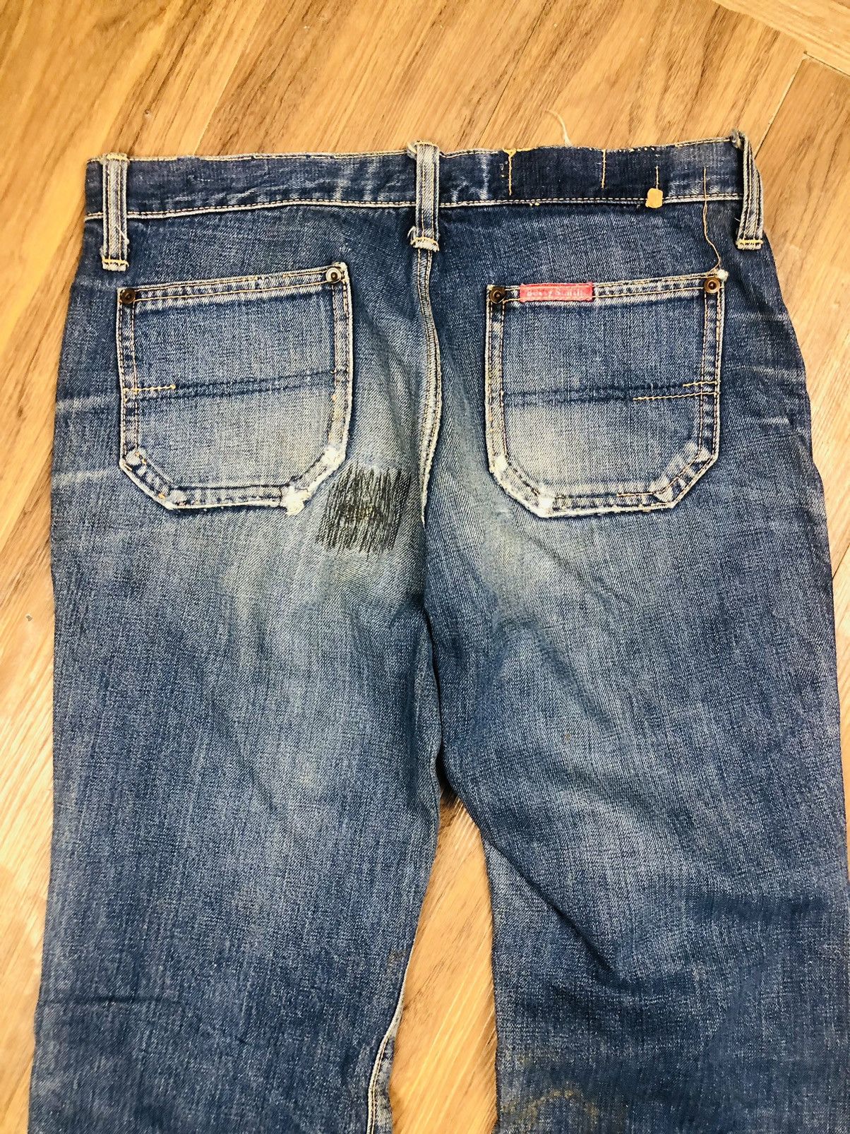 Big John Rare Betty Smith Bell Bottoms Retro Jeans (40) Size 31" - 9 Thumbnail