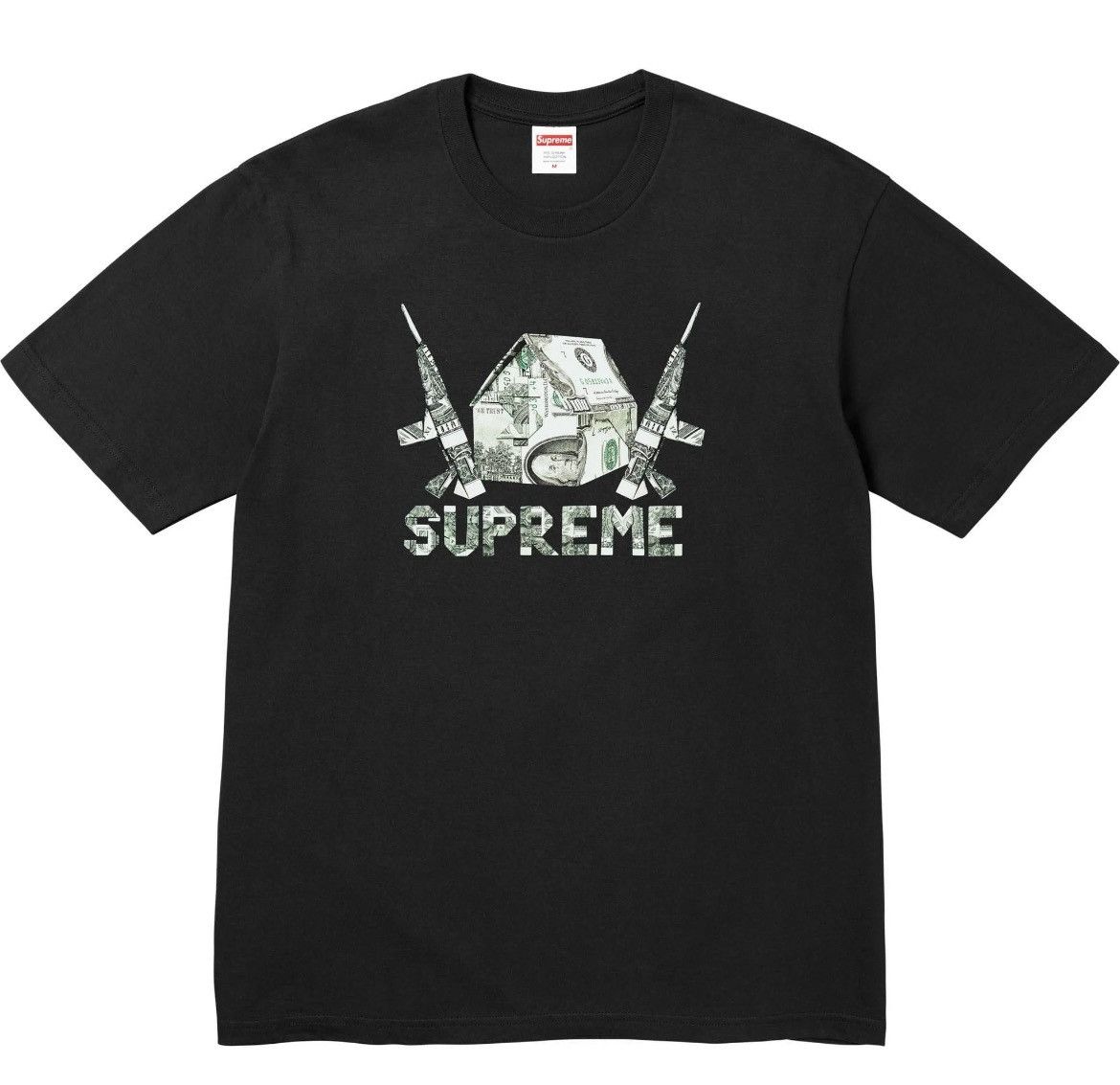 Supreme Supreme Origami Tee Black Size Small Size US S / EU 44-46 / 1 - 3 Thumbnail